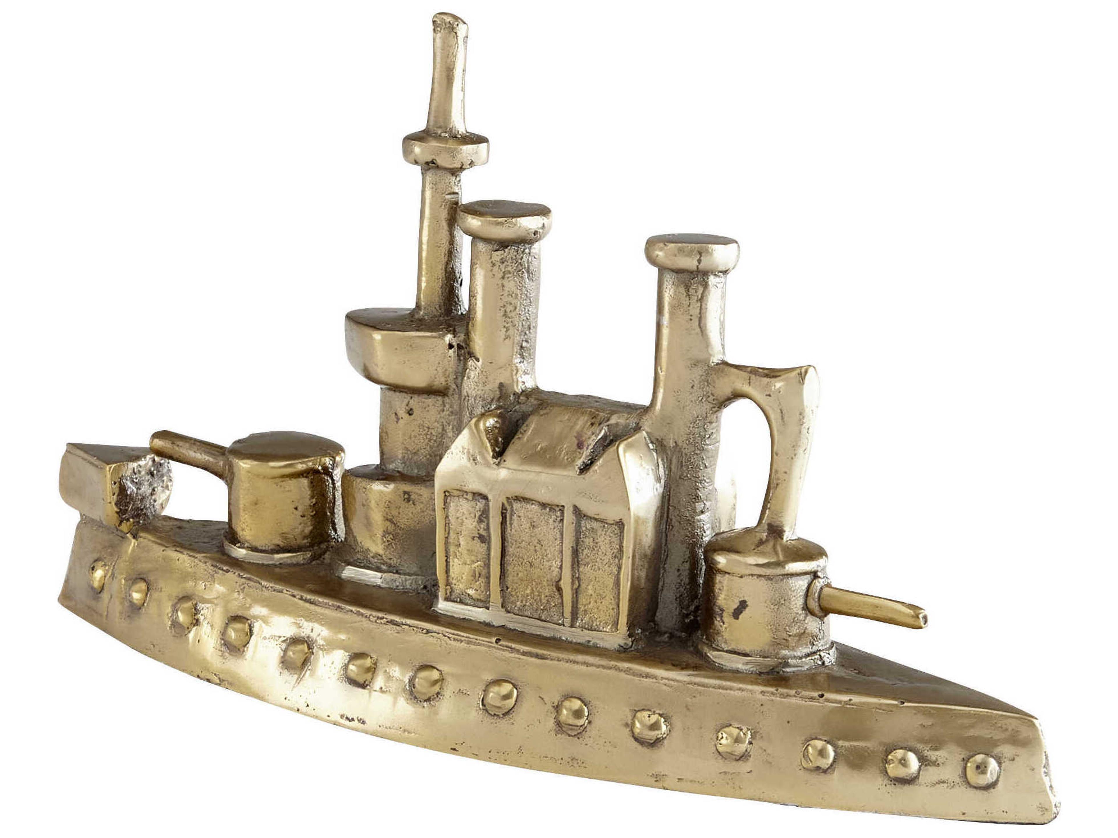 Cyan Design Boat Aged Brass Token