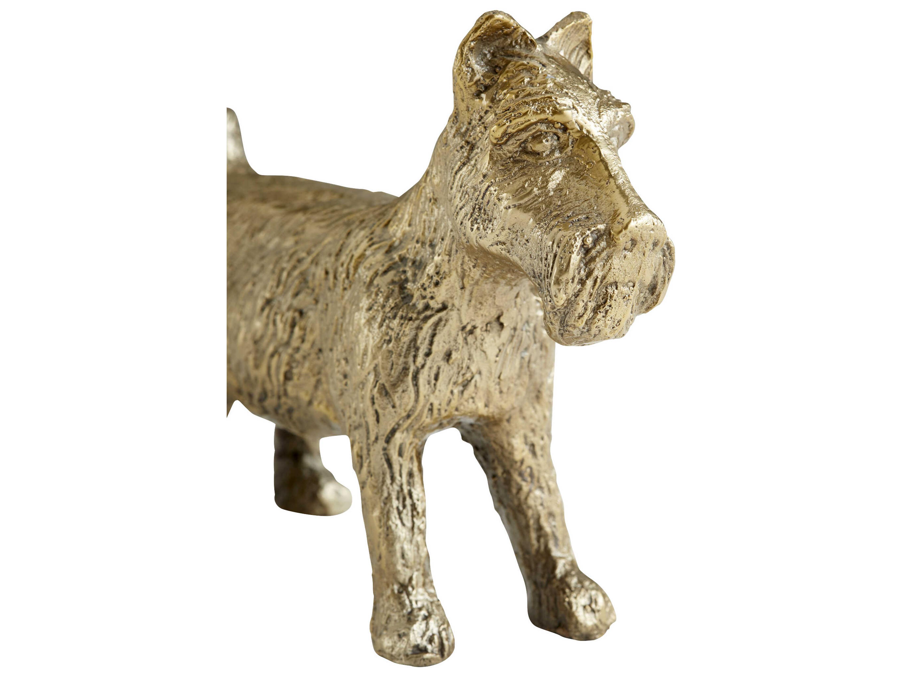 Cyan Design Dog Aged Brass Token