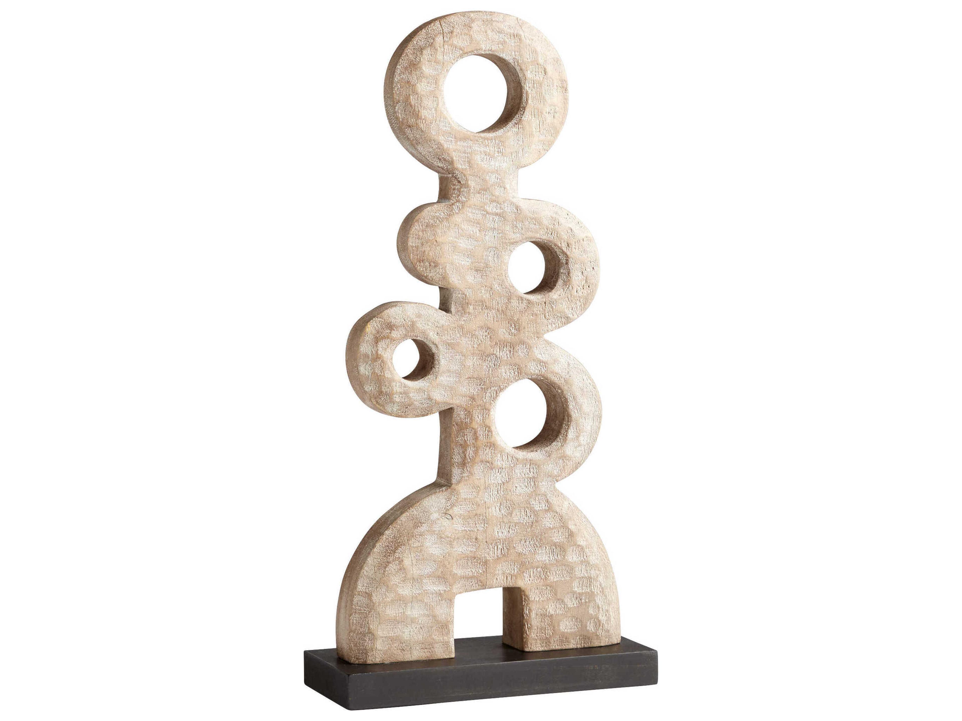 Zulu-I Weathered Grey Sculpture