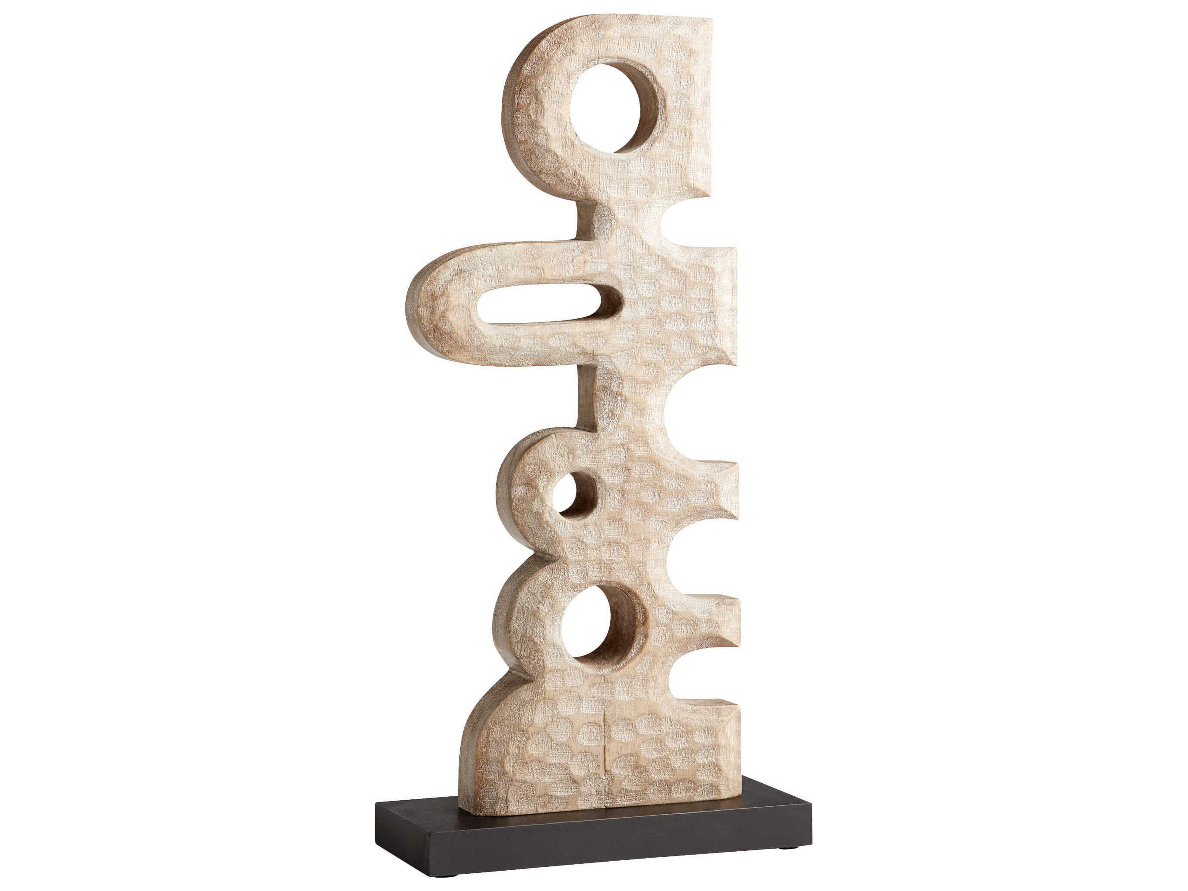 Zulu-II Weathered Grey Sculpture