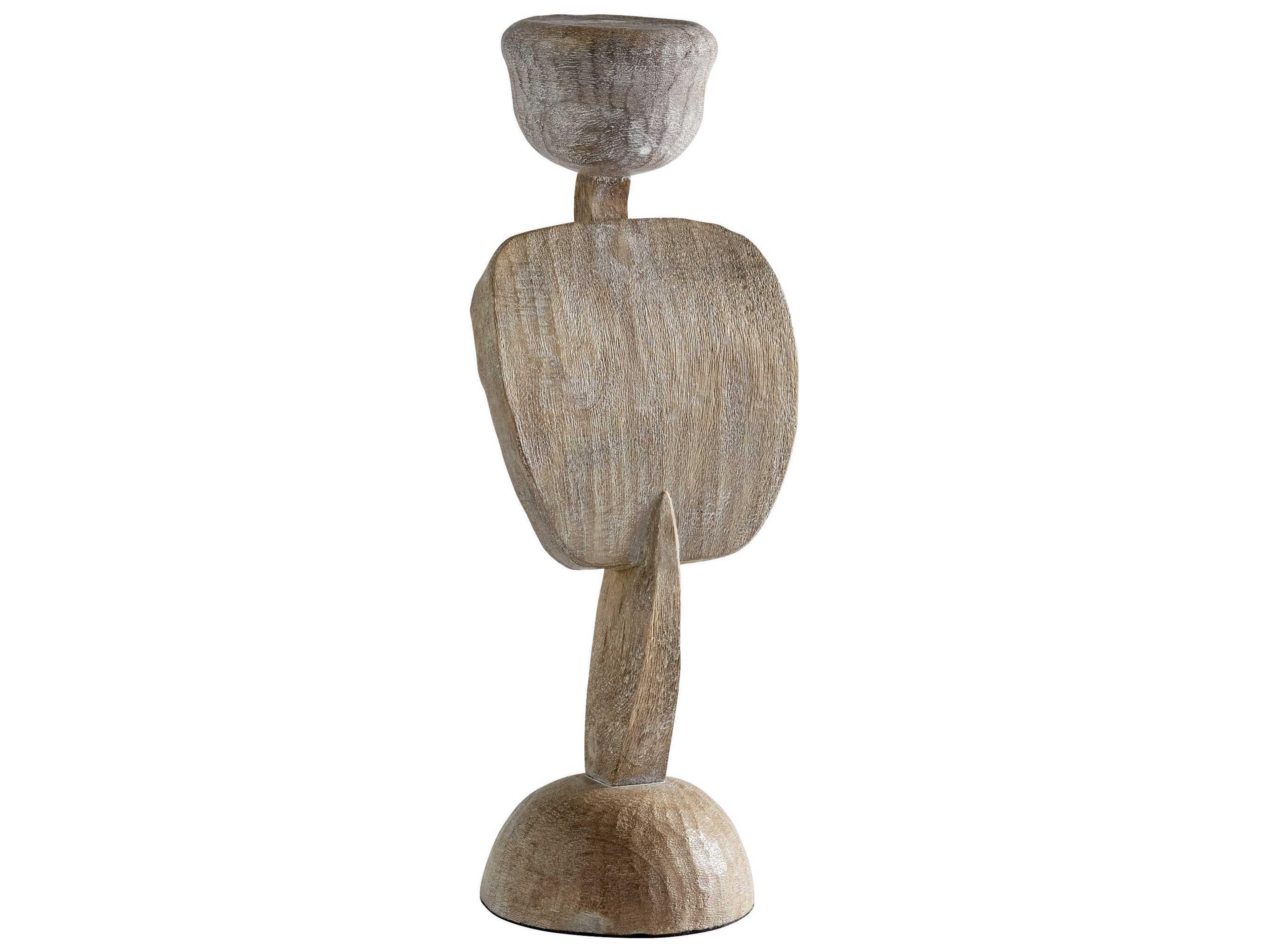 Cyan Design Chakra Weathered Grey 20" High Sculpture