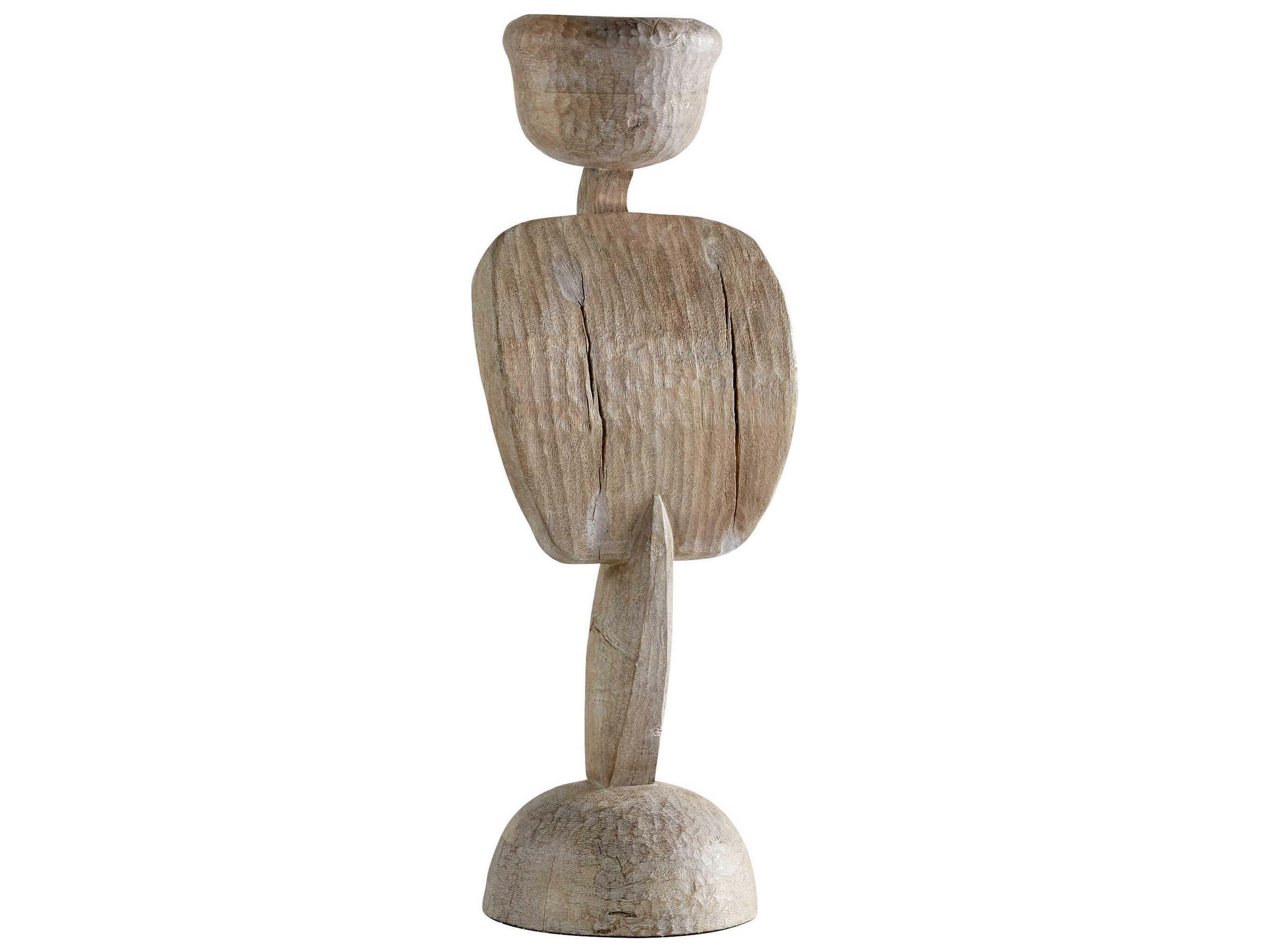 Cyan Design Chakra Weathered Grey 40" High Sculpture