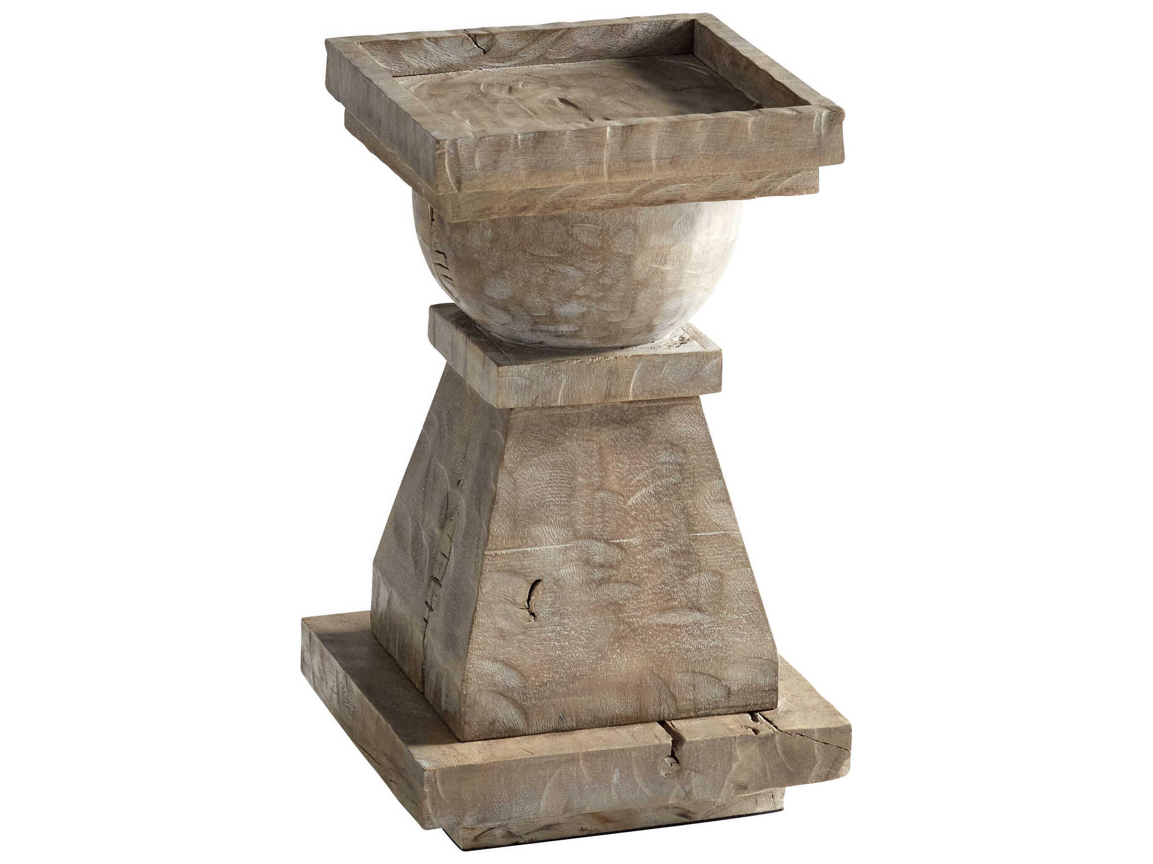 Control Weathered Grey 20" High Sculpture