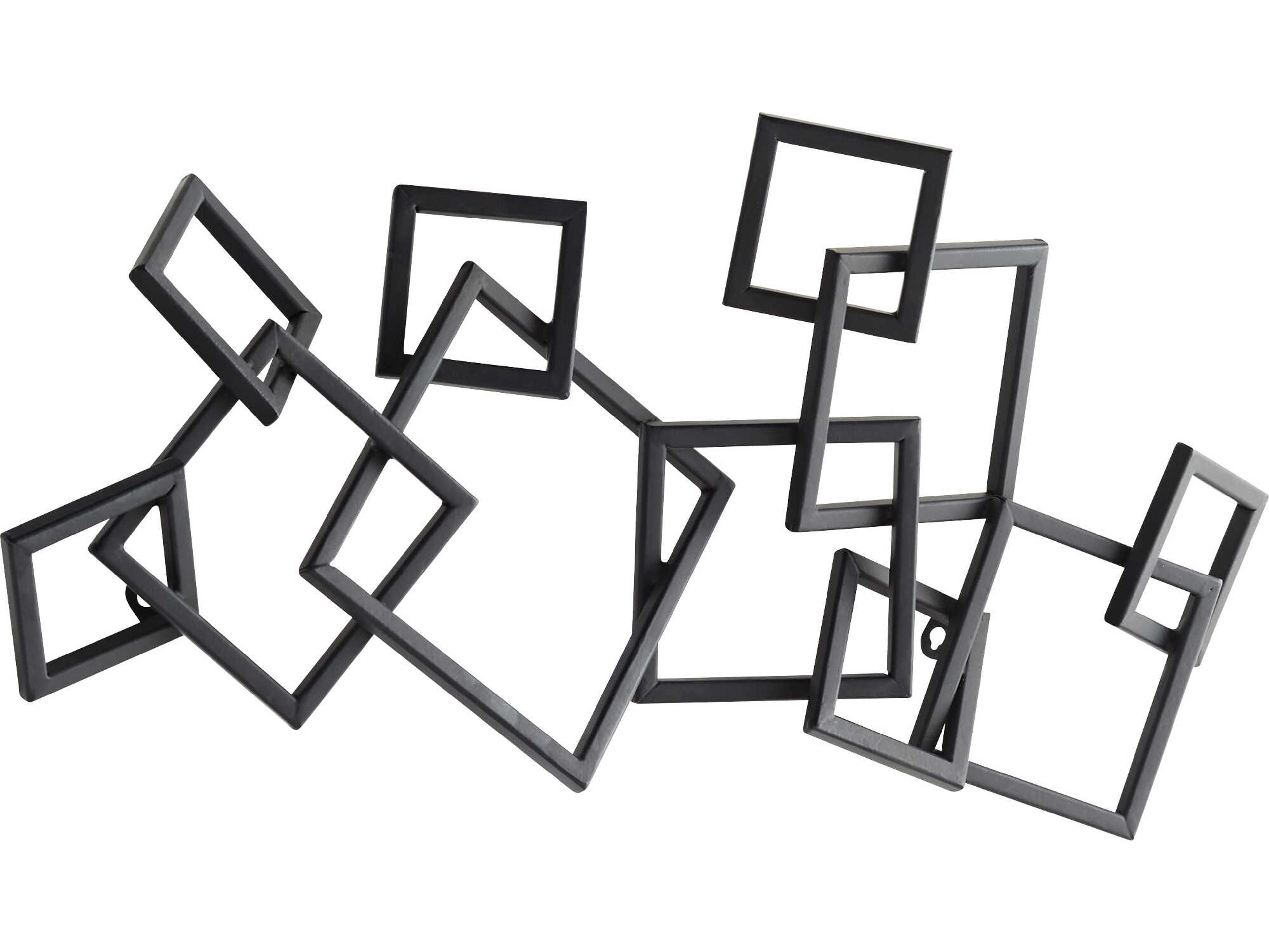 Cyan Design Soft Orchestra Black 24" High Metal Wall Art