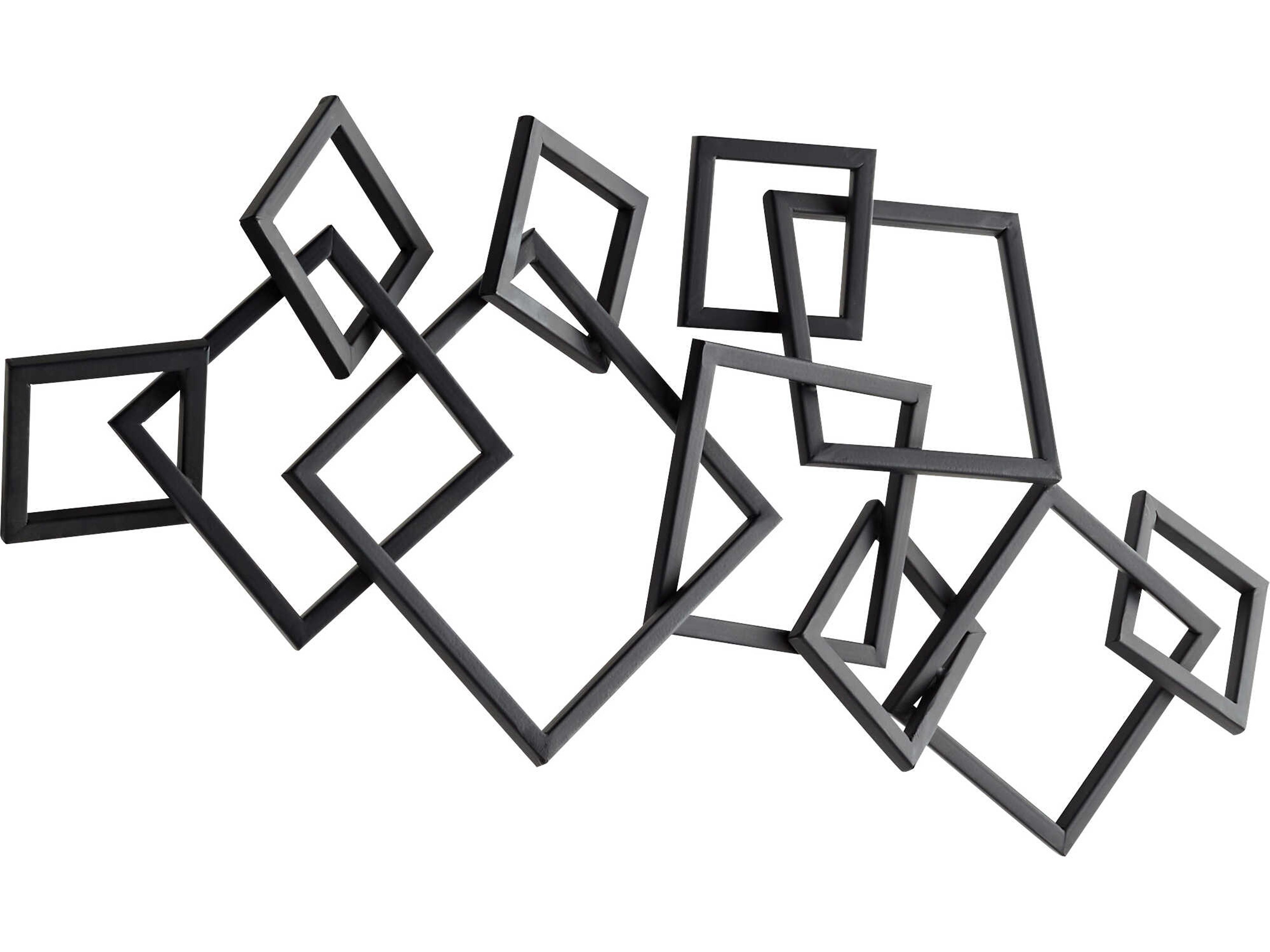 Cyan Design Bold Orchestra Black 32" High Metal Wall Art