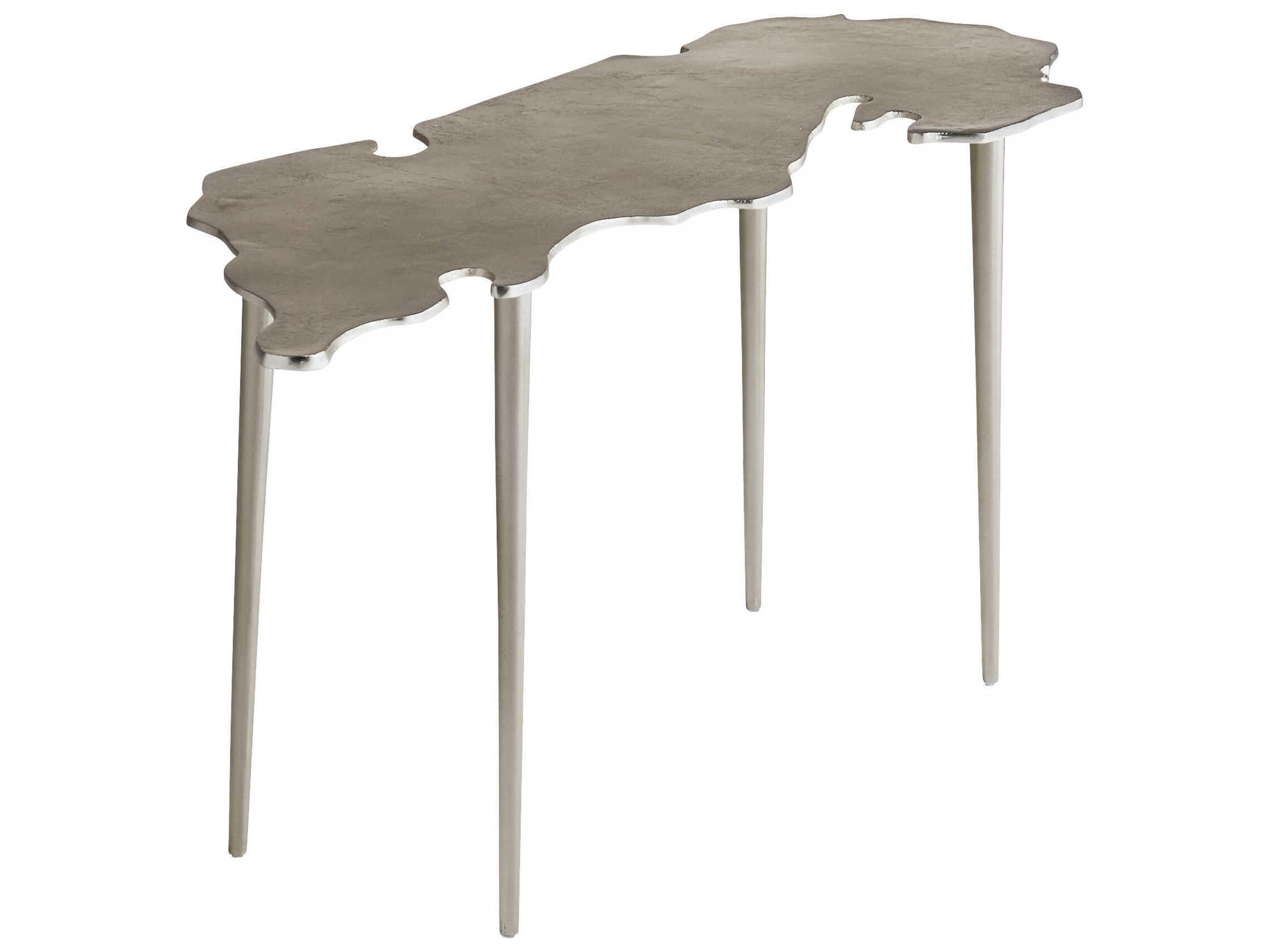 Metal Antique Nickel Coffee Table