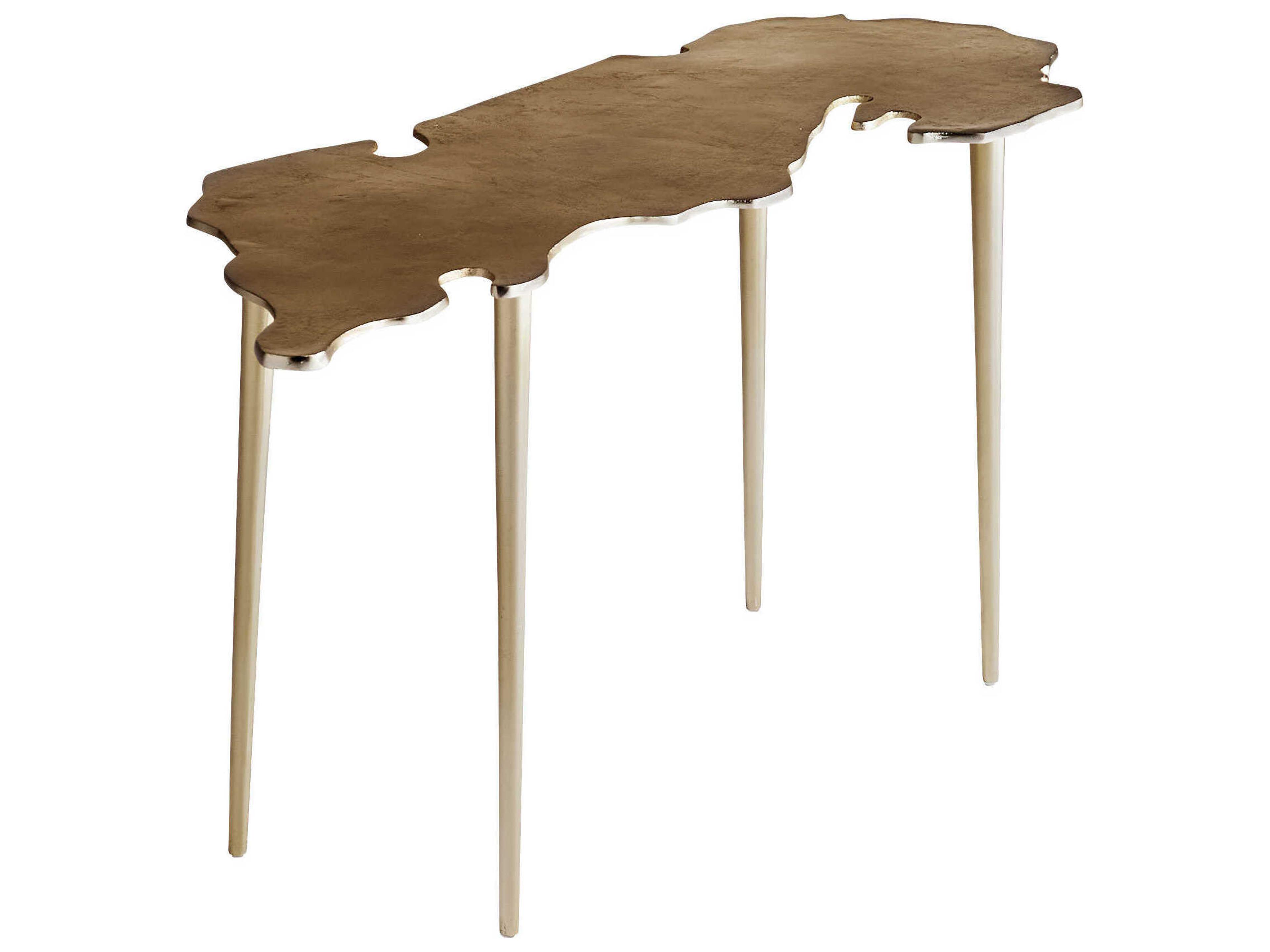 Metal Aged Gold Coffee Table