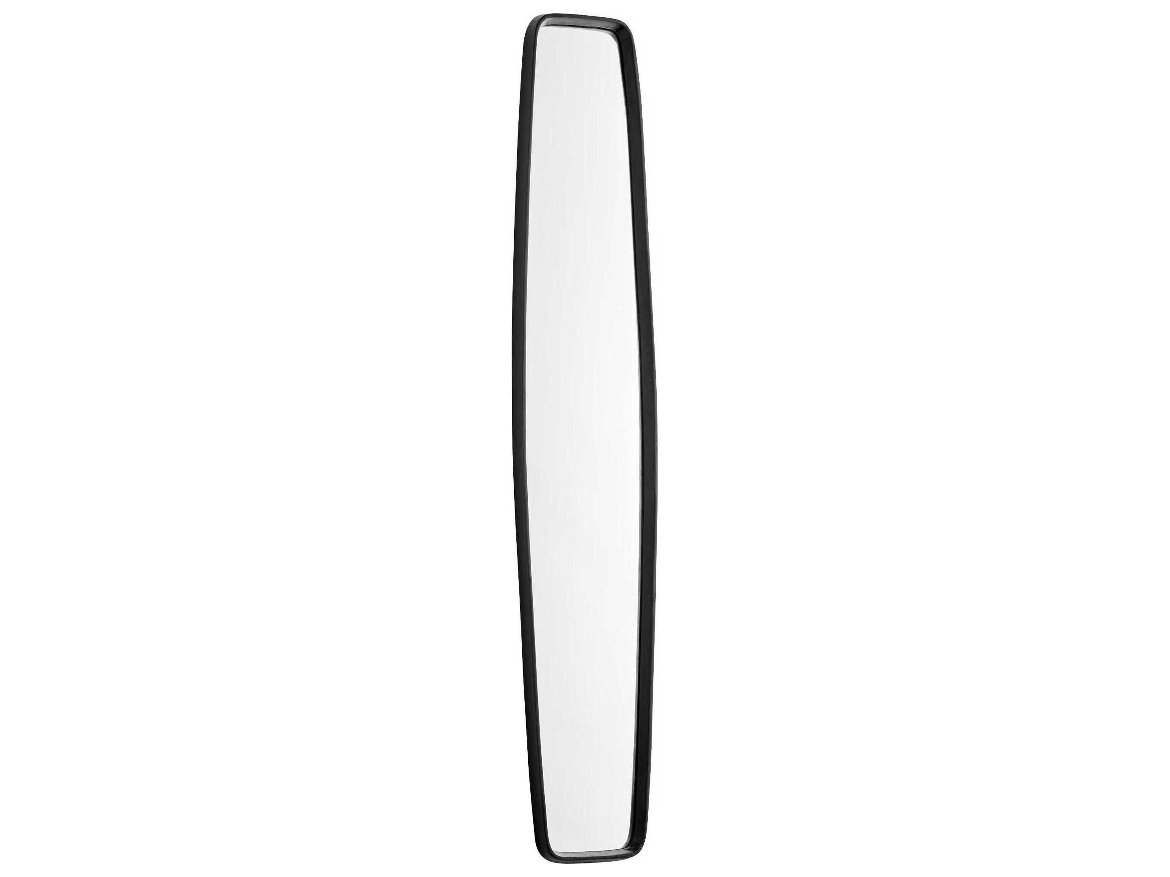 Pavo Black Rectangular Wall Mirror