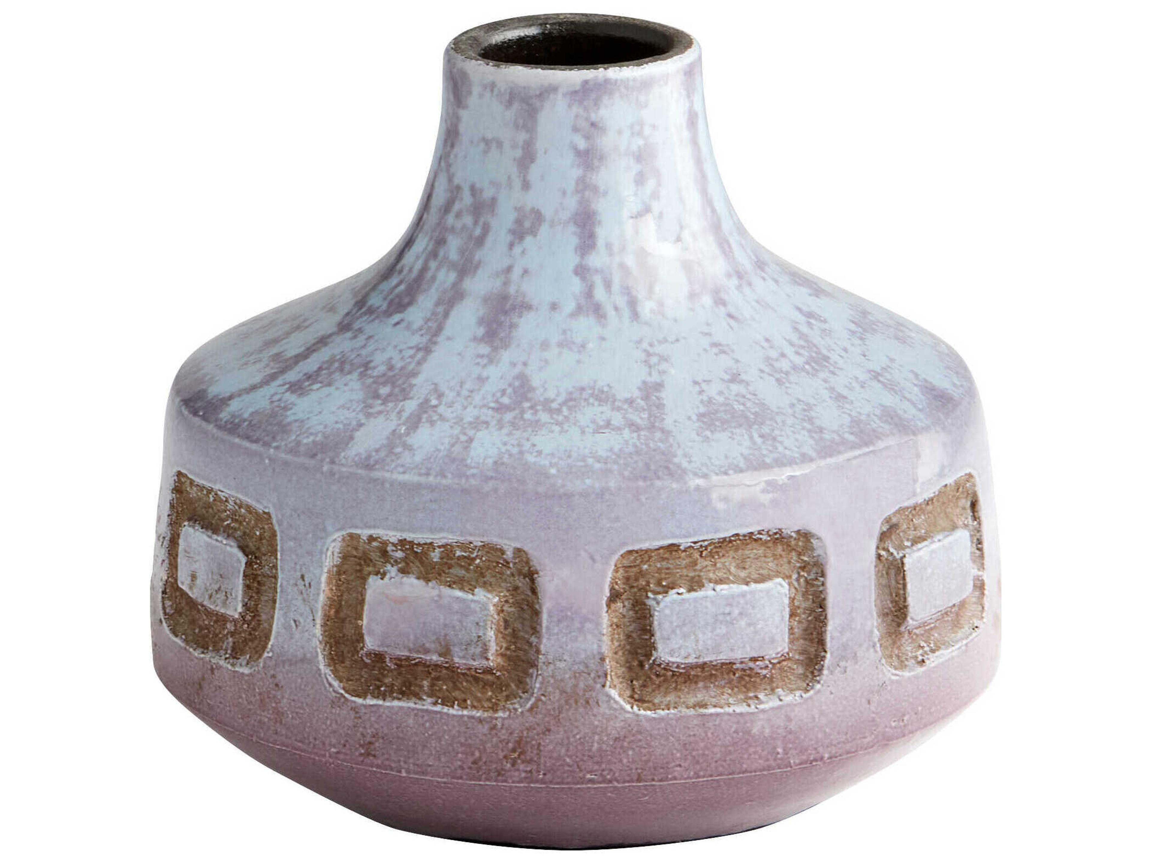 Cyan Design Bako Blue 8" High Vase