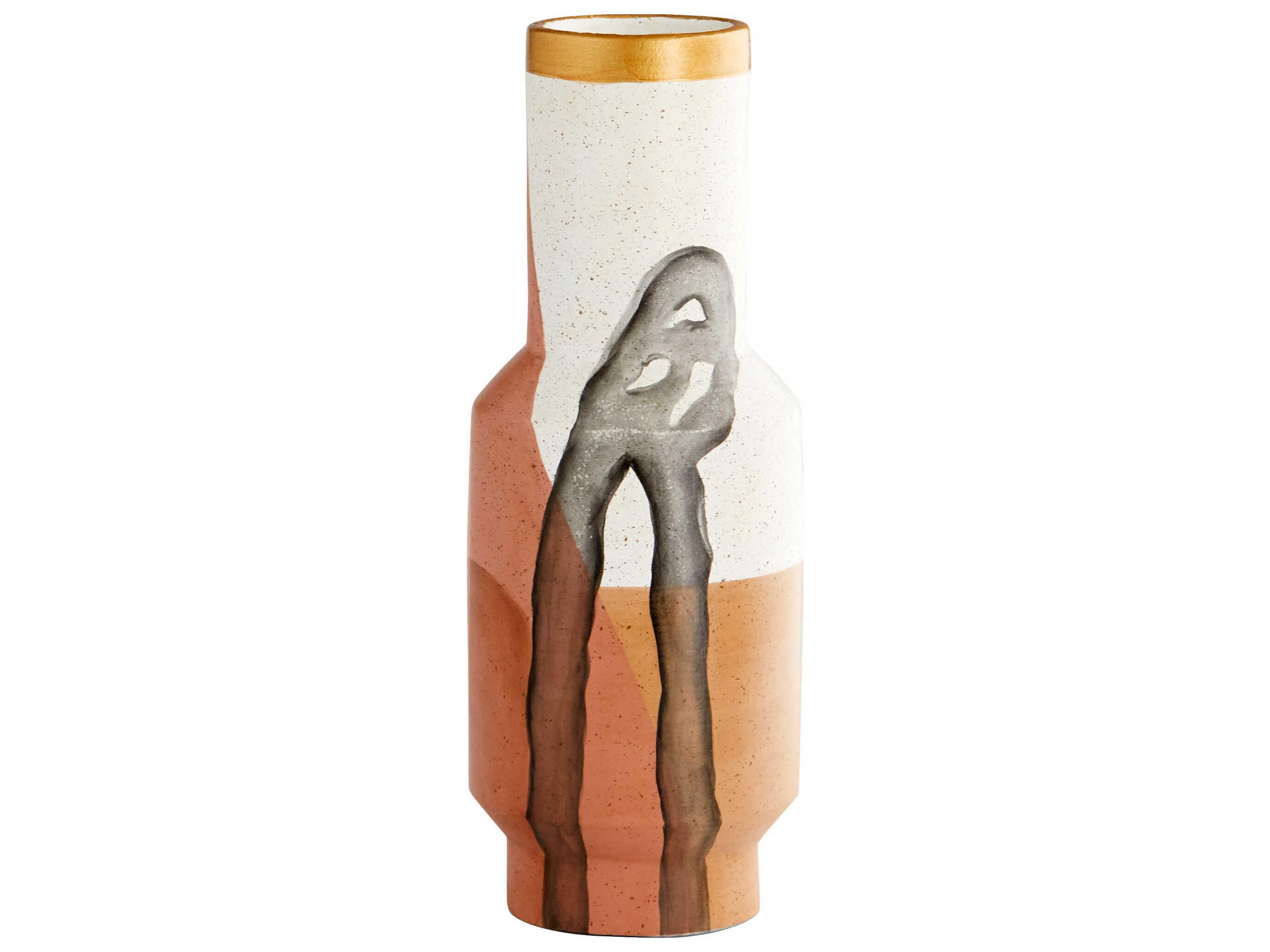 Hiraya Multi Color 15" High Vase