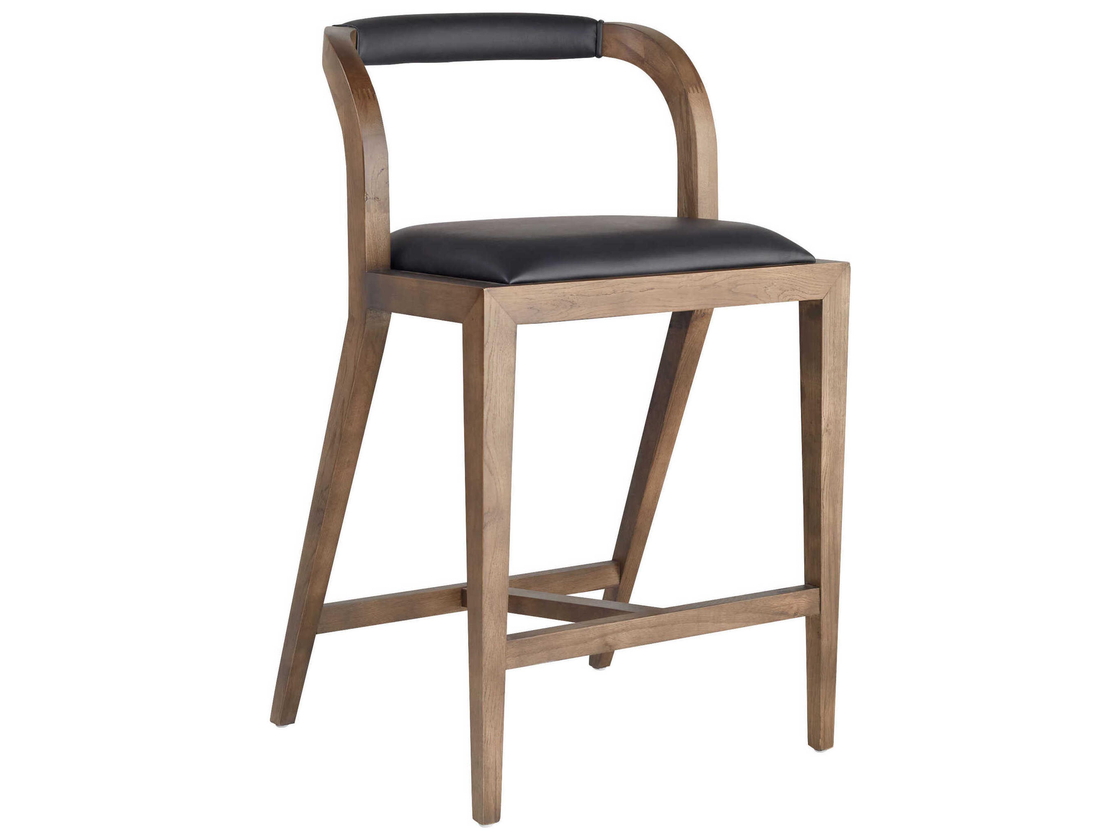 Caralia Leather Bar Stool