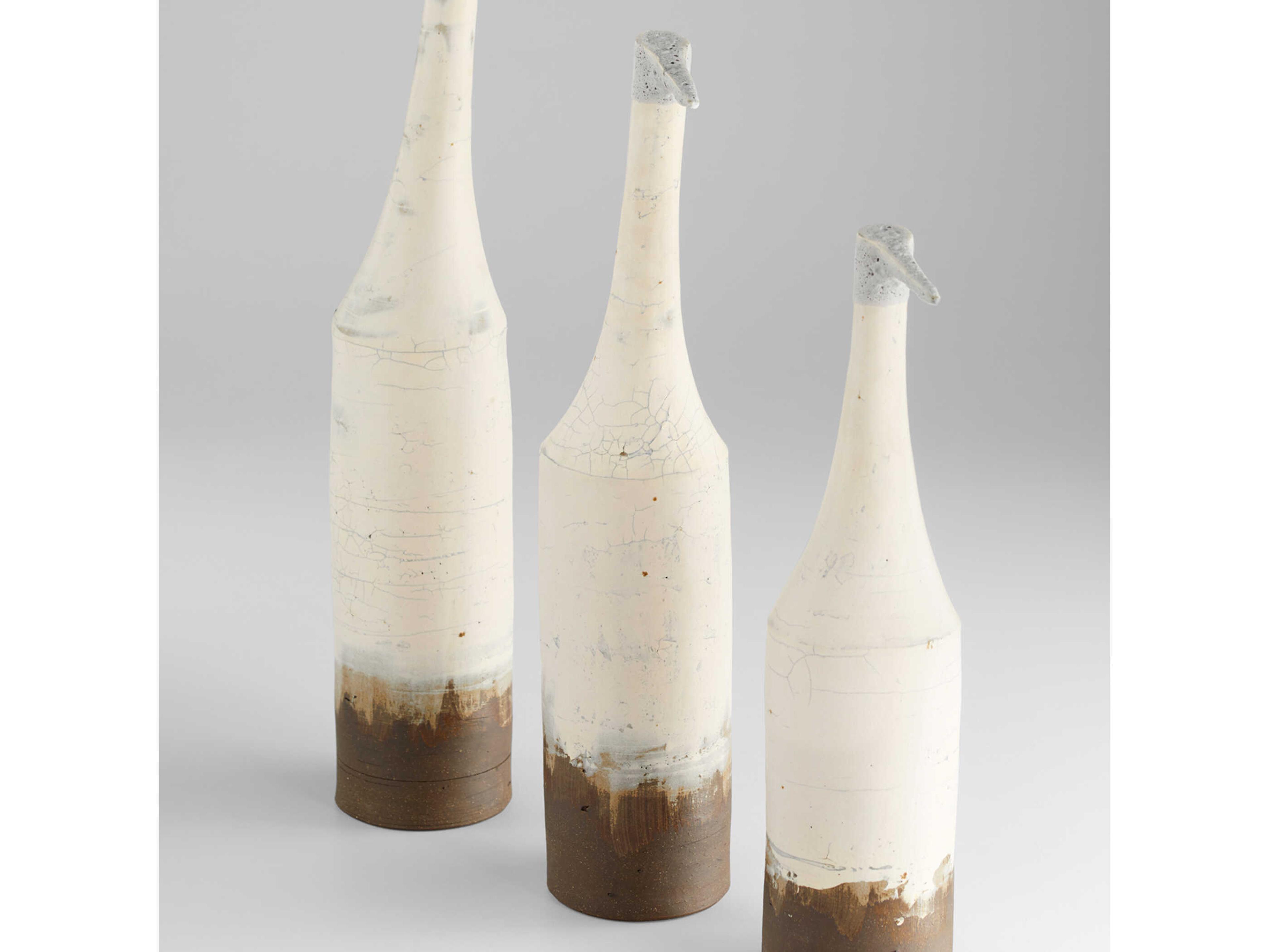 Cyan Design Off-White Egret Sculpture