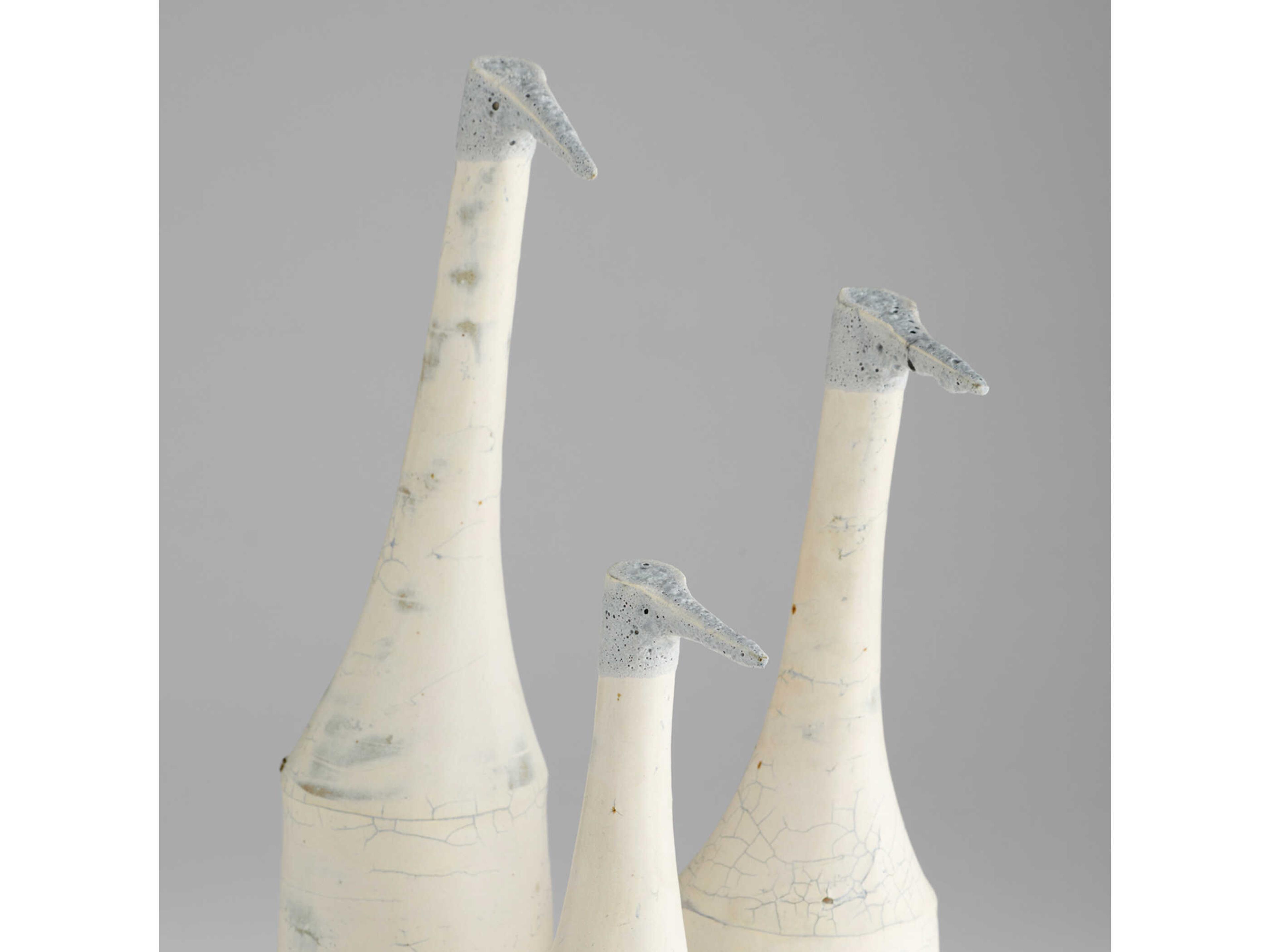 Cyan Design Off-White Egret Sculpture