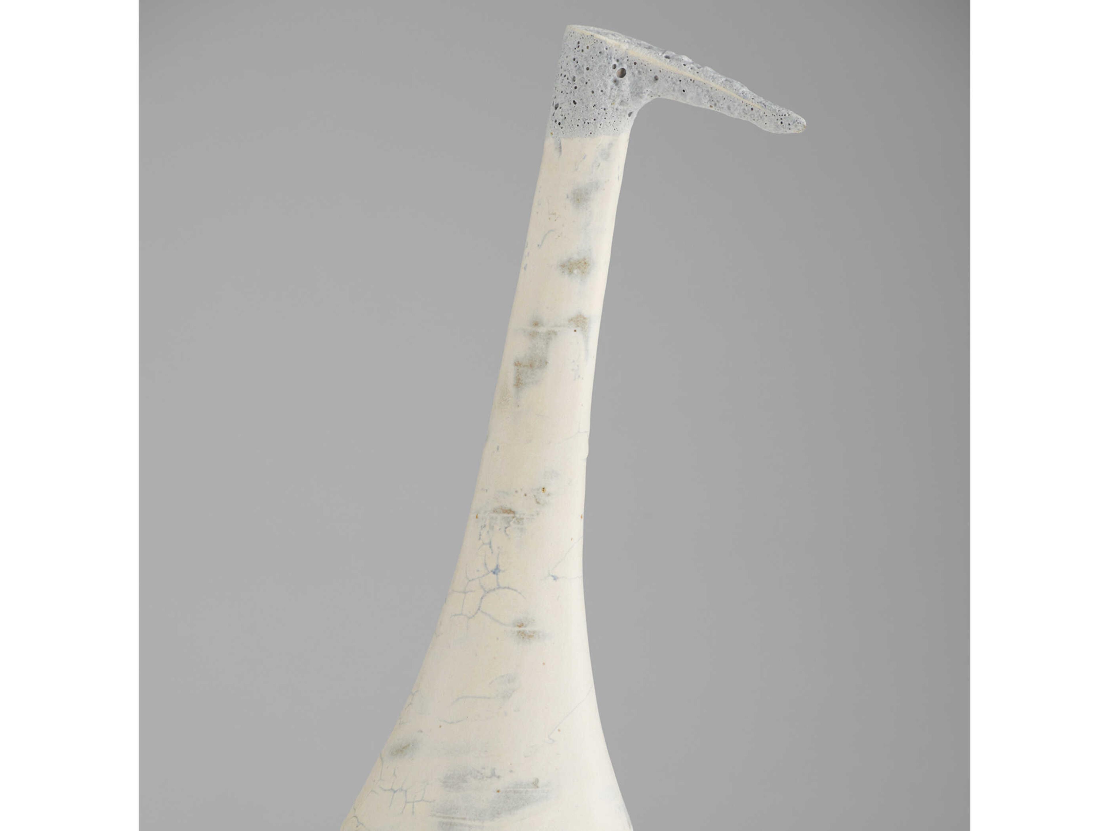 Cyan Design Off-White Egret Sculpture