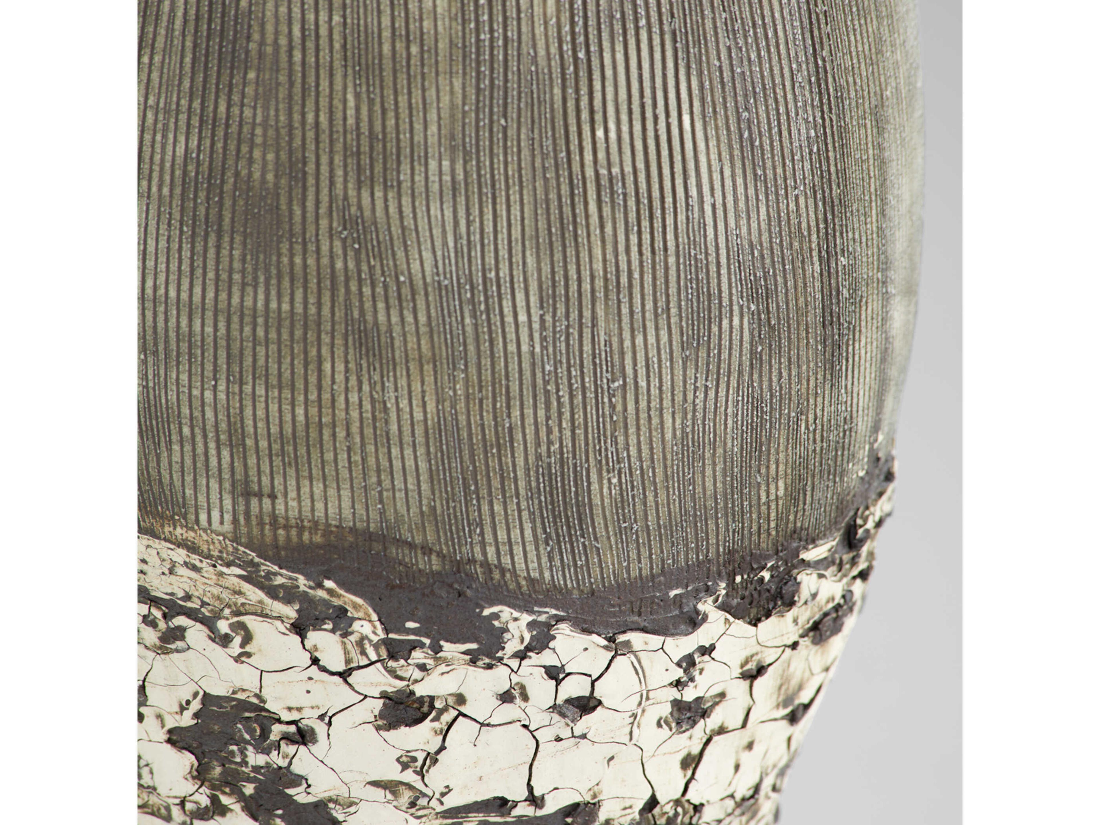 Cyan Design Off White Brown Calypso Vase