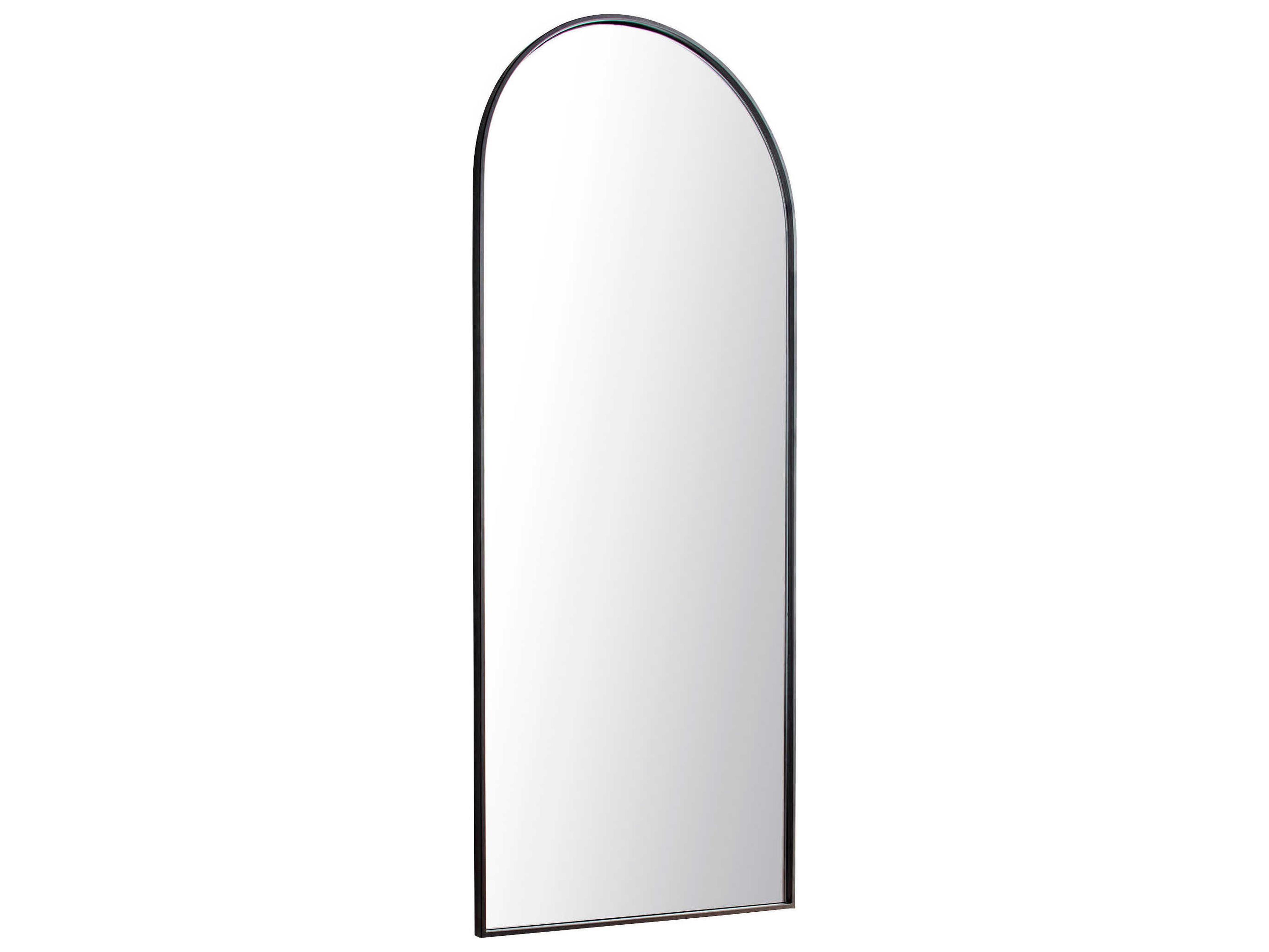Concord Black Floor Mirror