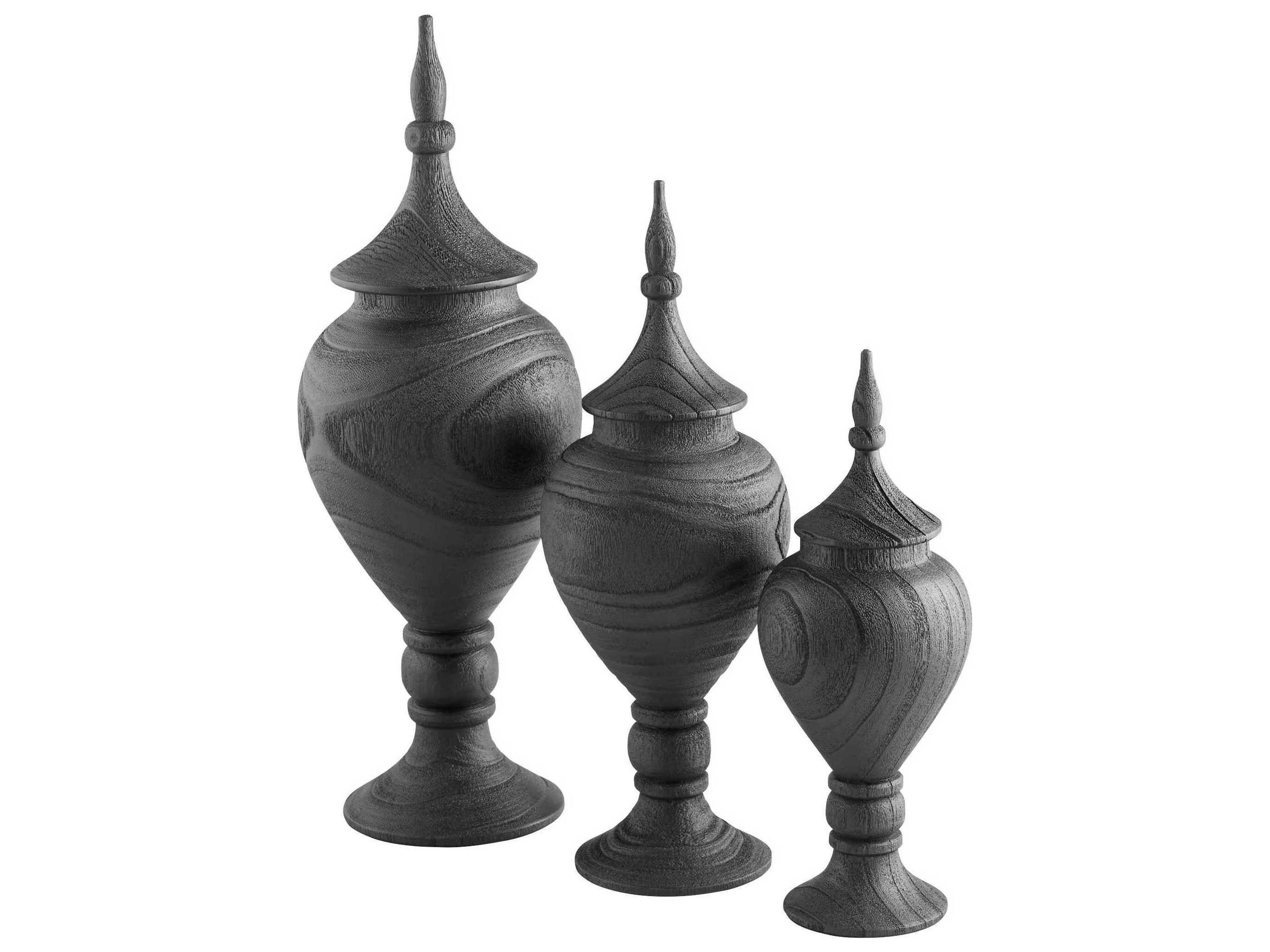 Cyan Design Black Heritage Container