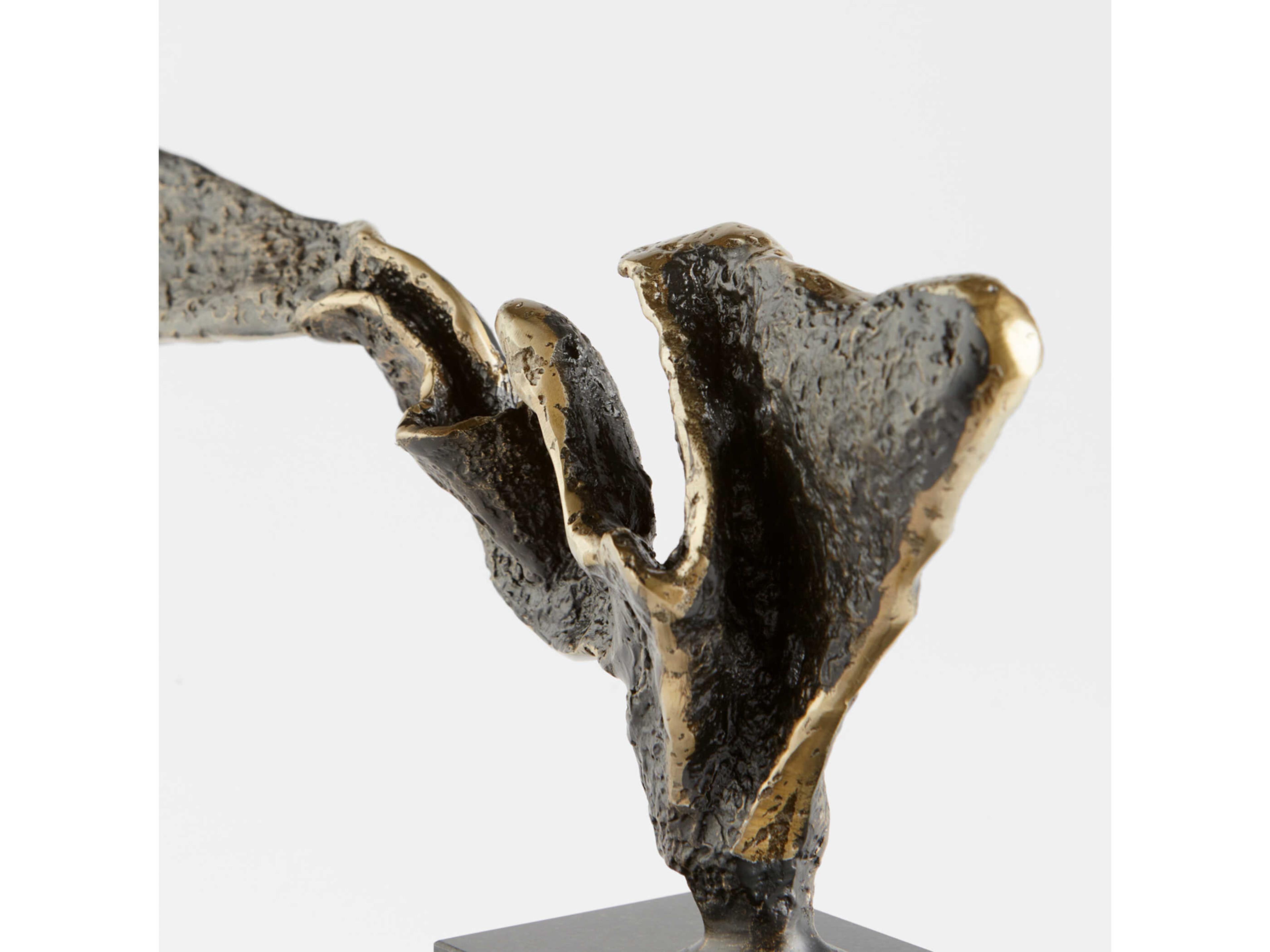 Cyan Design Bronze Squall Sculpture