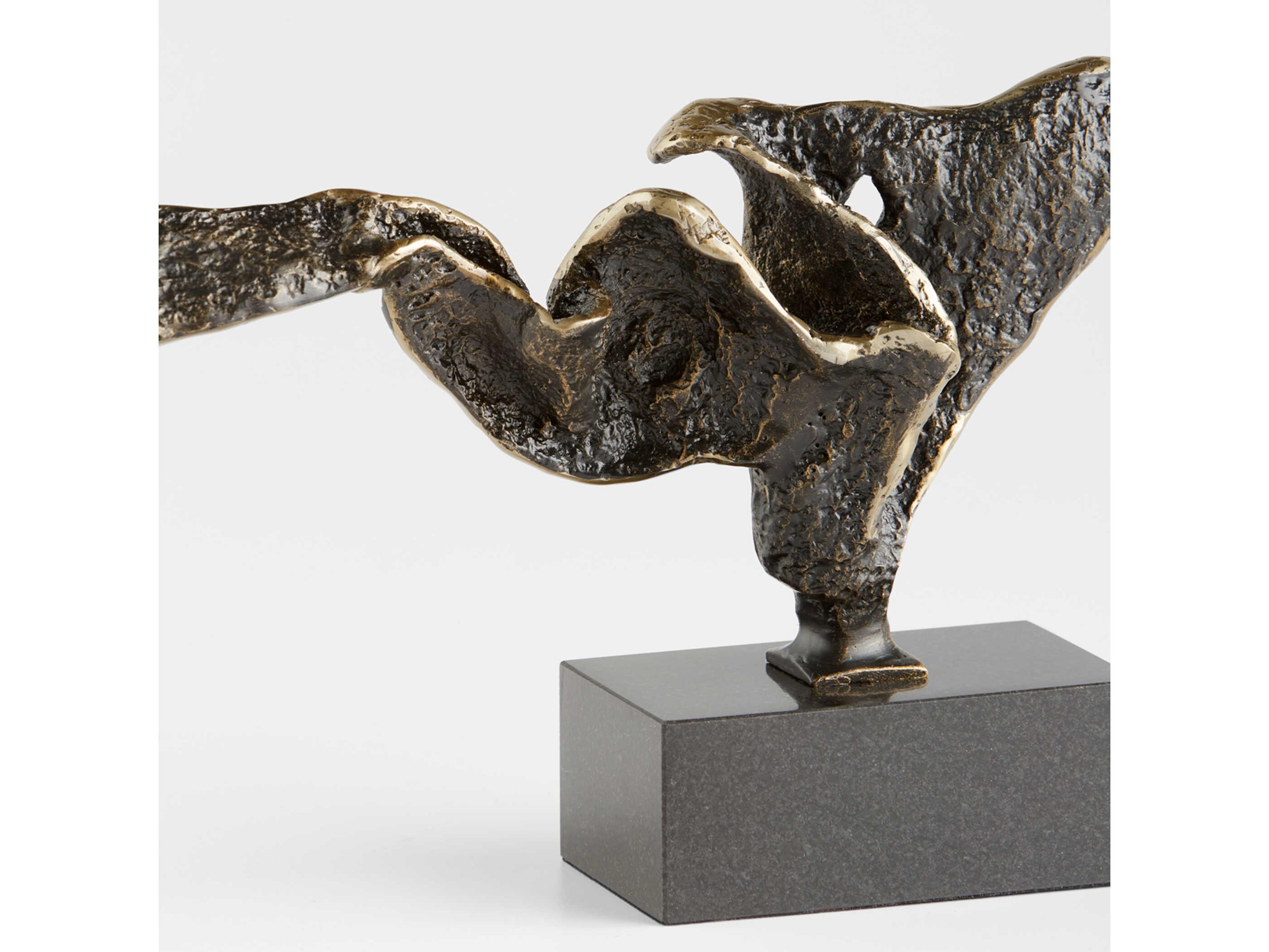 Cyan Design Bronze Squall Sculpture