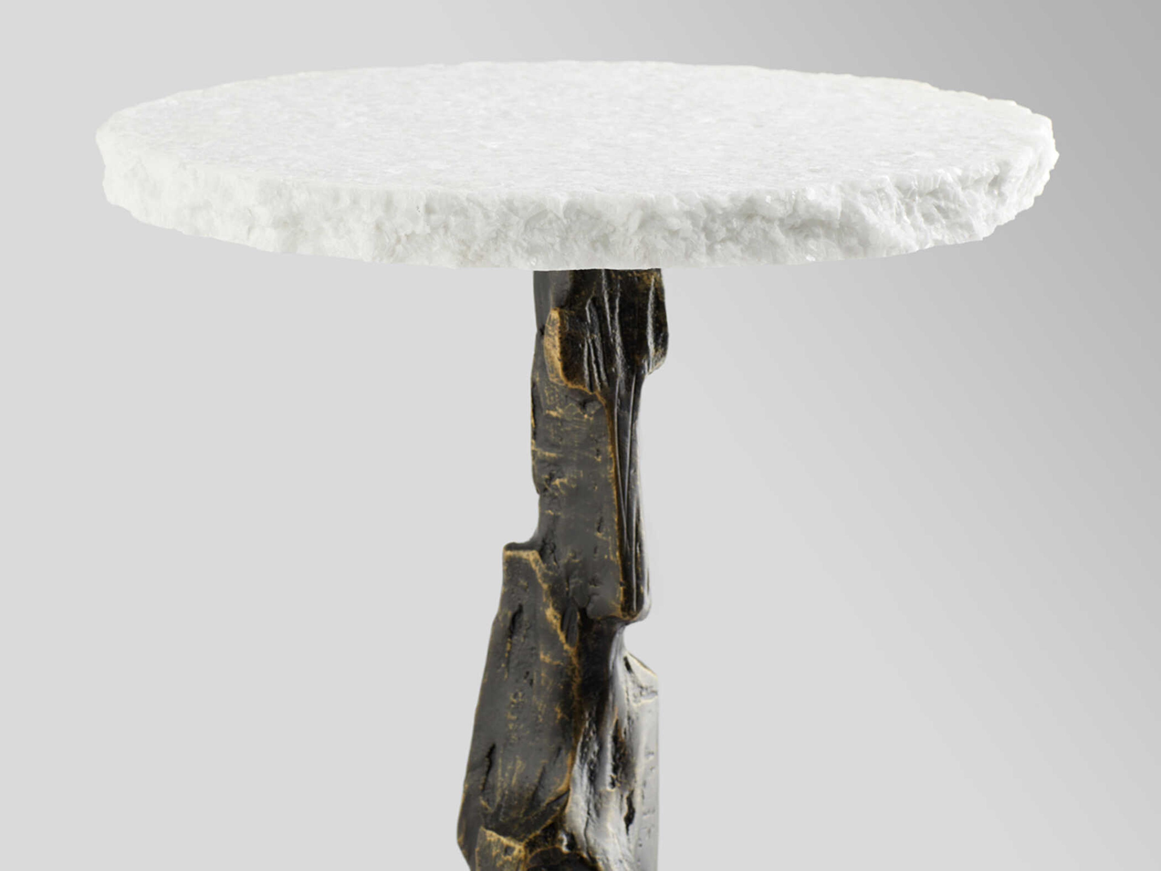 Cyan Design Amida Round Marble End Table