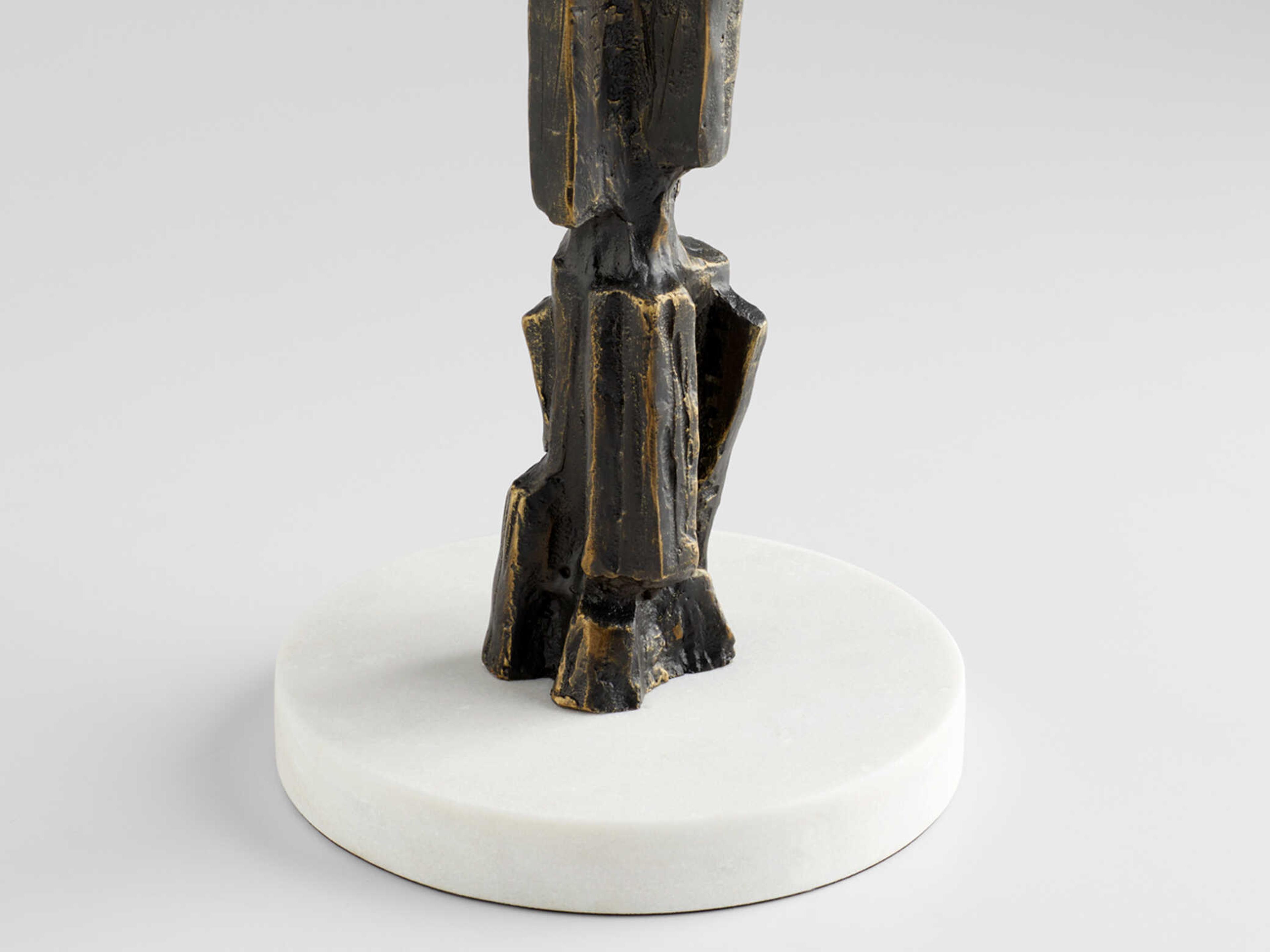 Cyan Design Amida Round Marble End Table