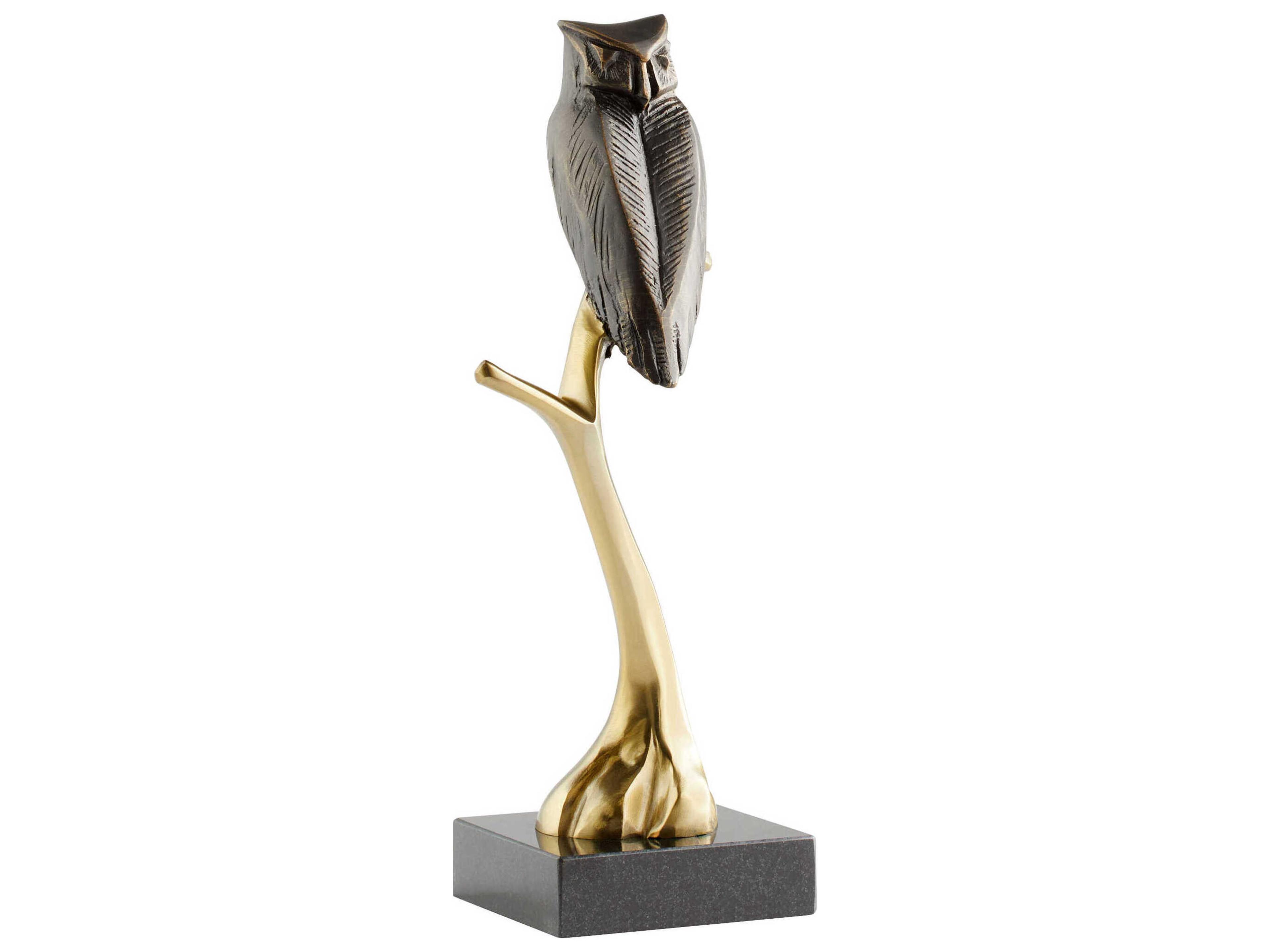 Cyan Design Aged Bronze Black Nocturnal Sculpture