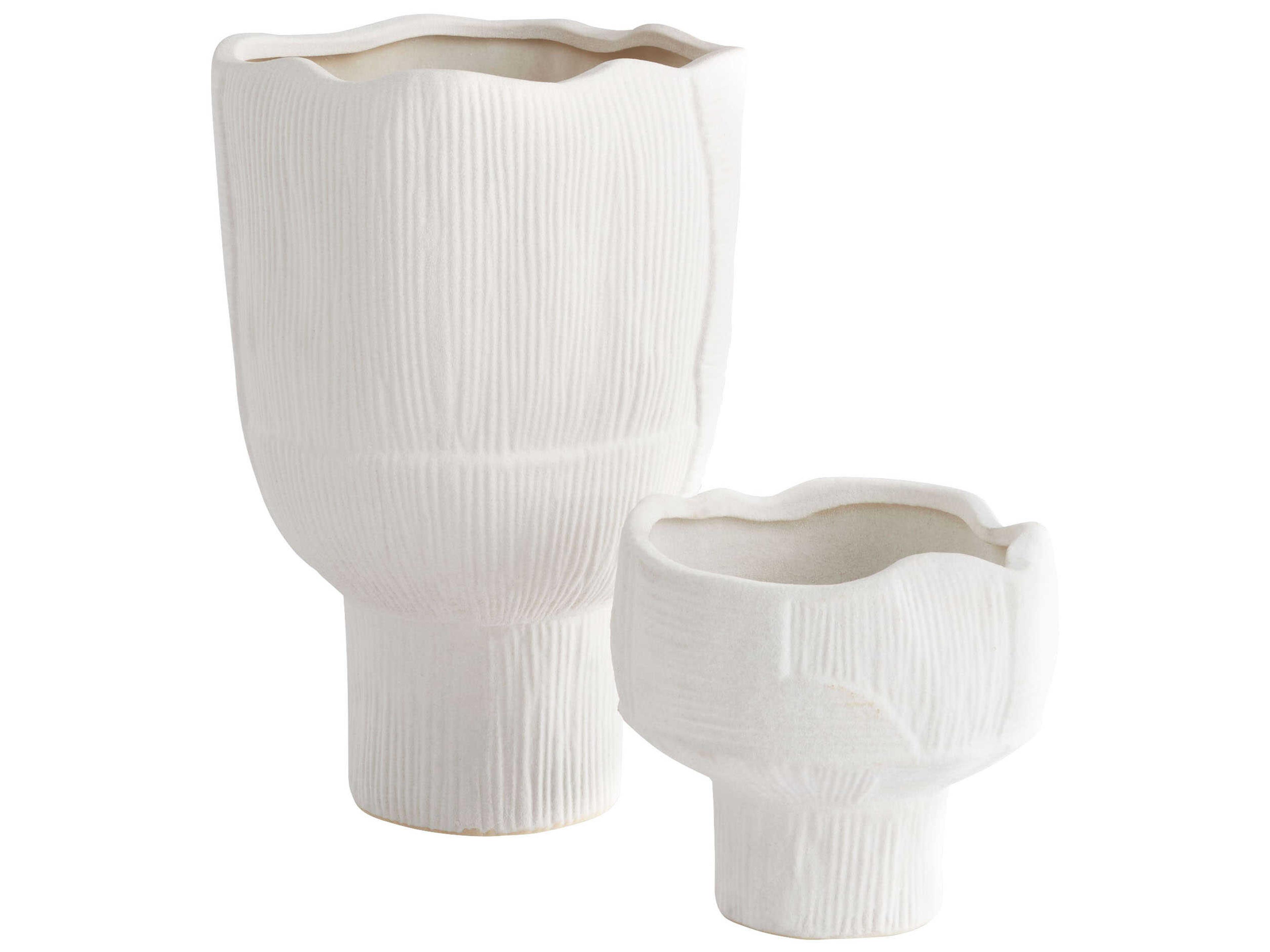 Cyan Design White Astreae Decorative Bowl