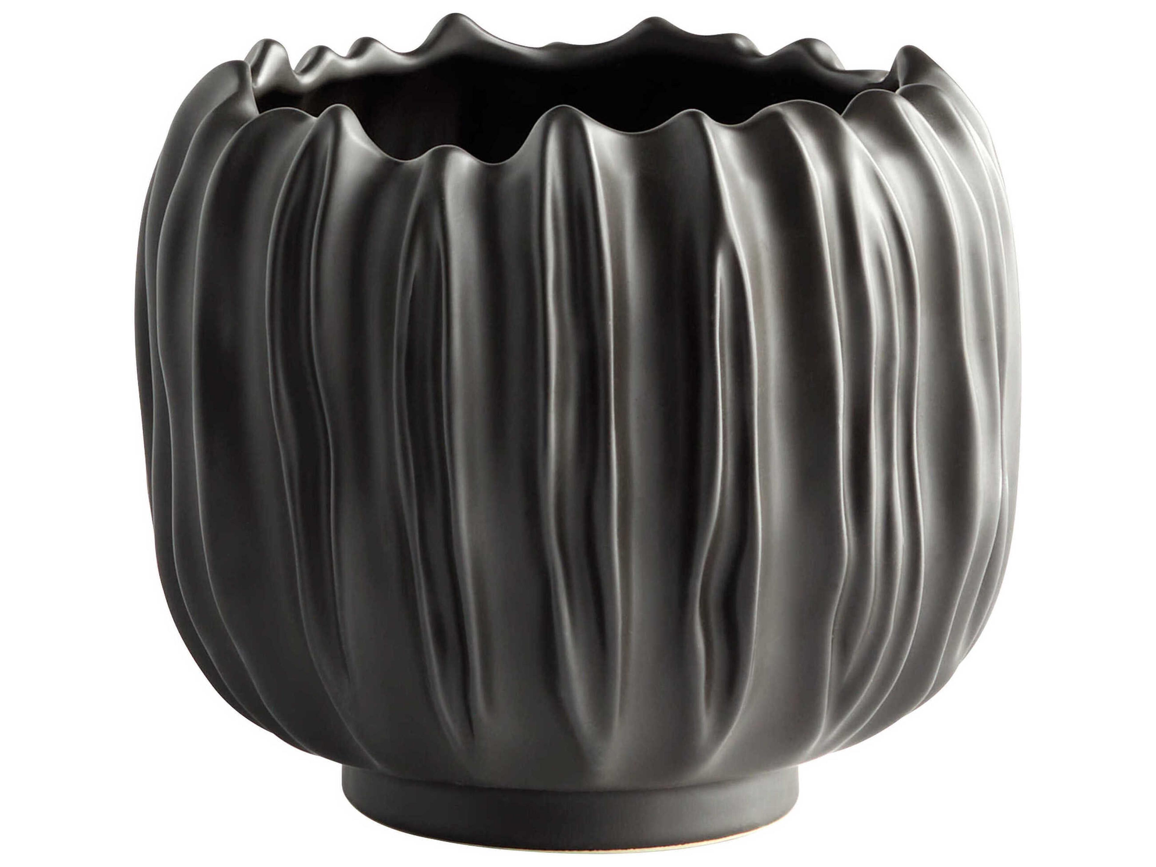 Black Abyssus Vase