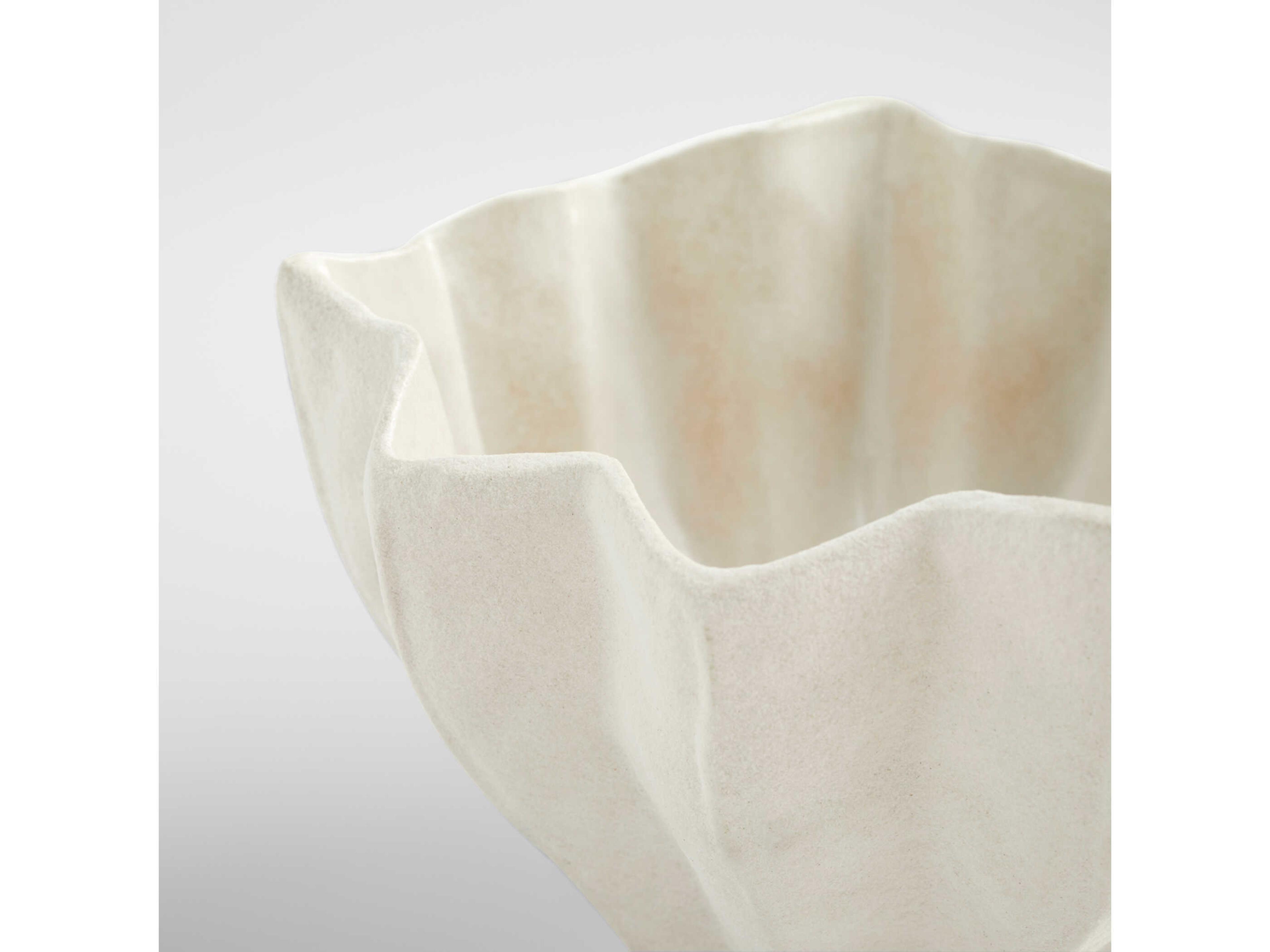 Cyan Design White Chloris Decorative Bowl