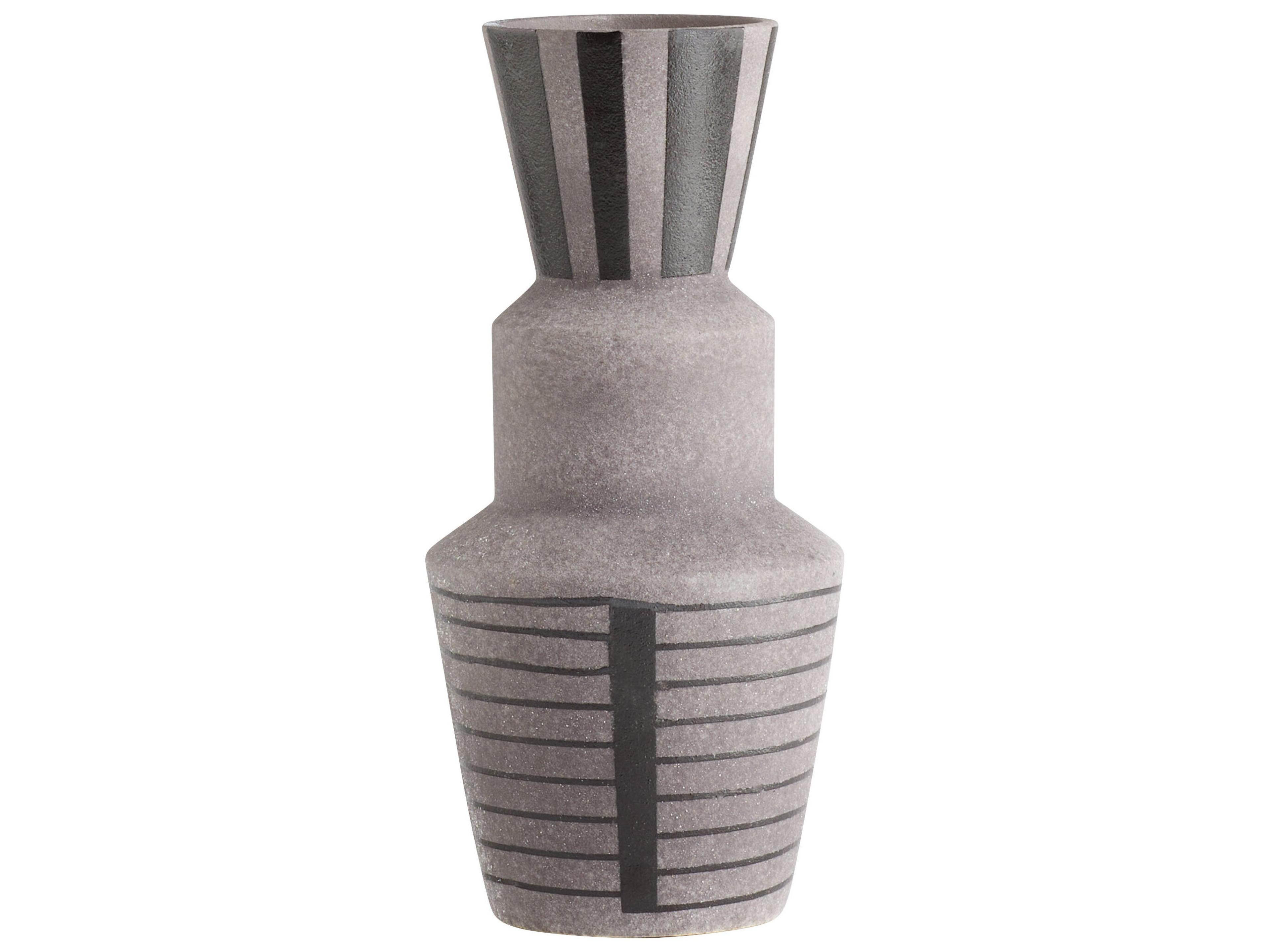 Erebus Grey Vase