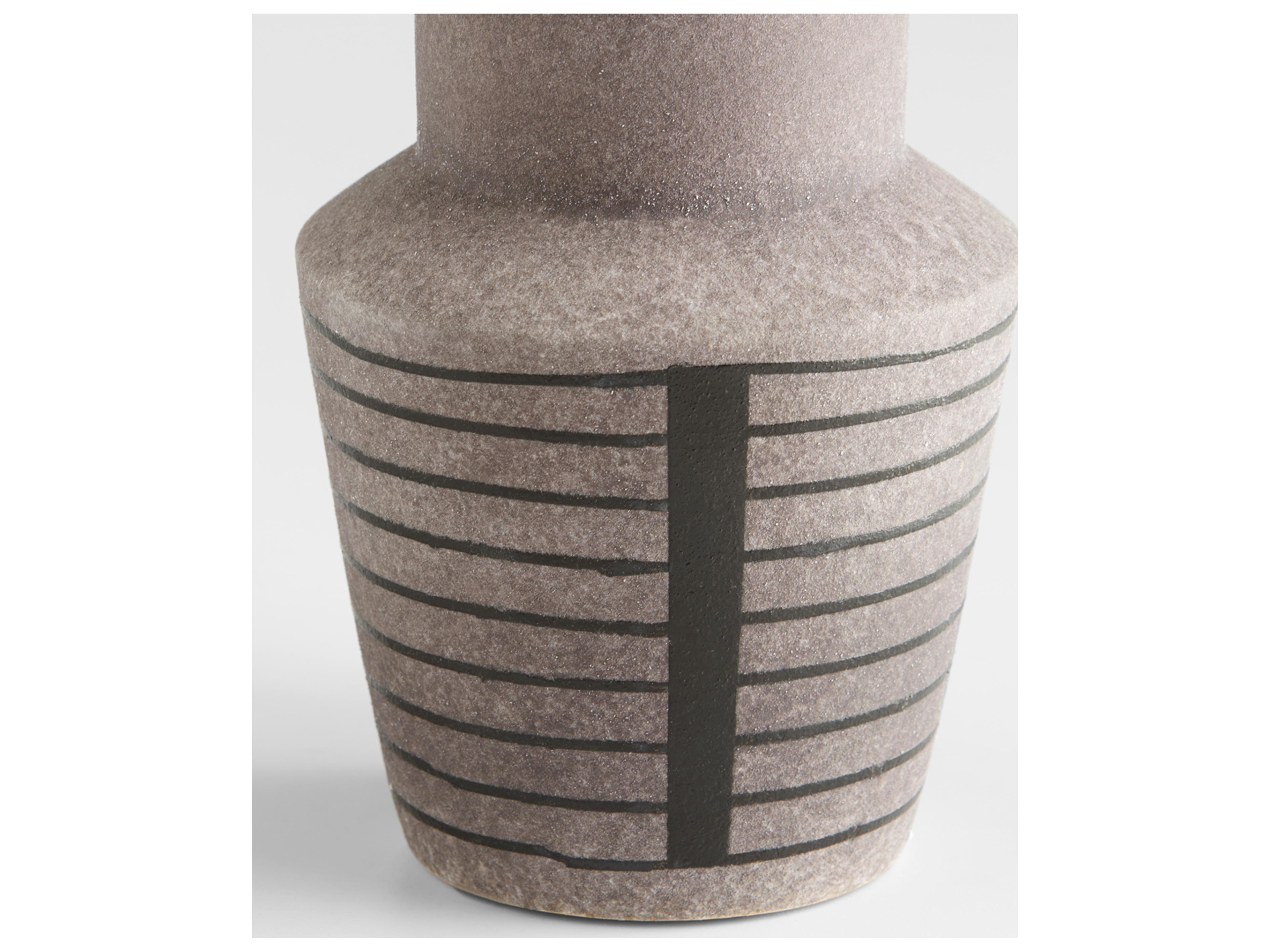 Cyan Design Erebus Grey Vase