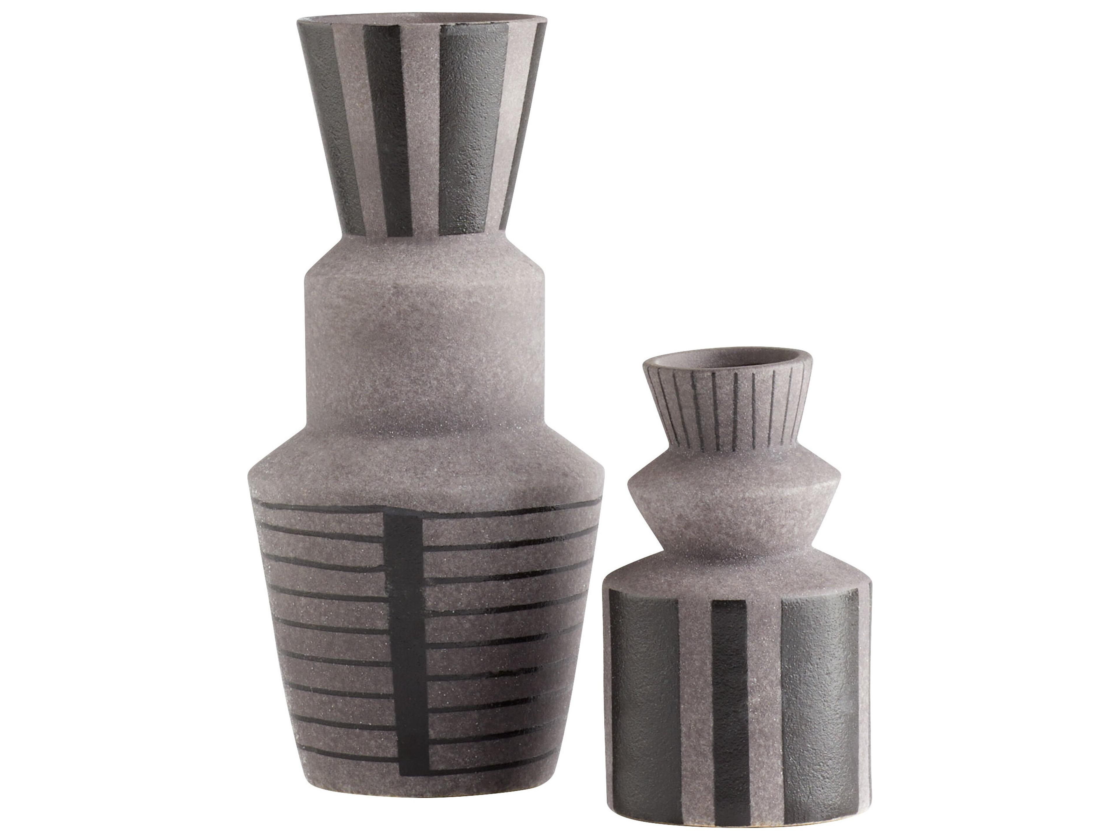 Cyan Design Erebus Grey Vase