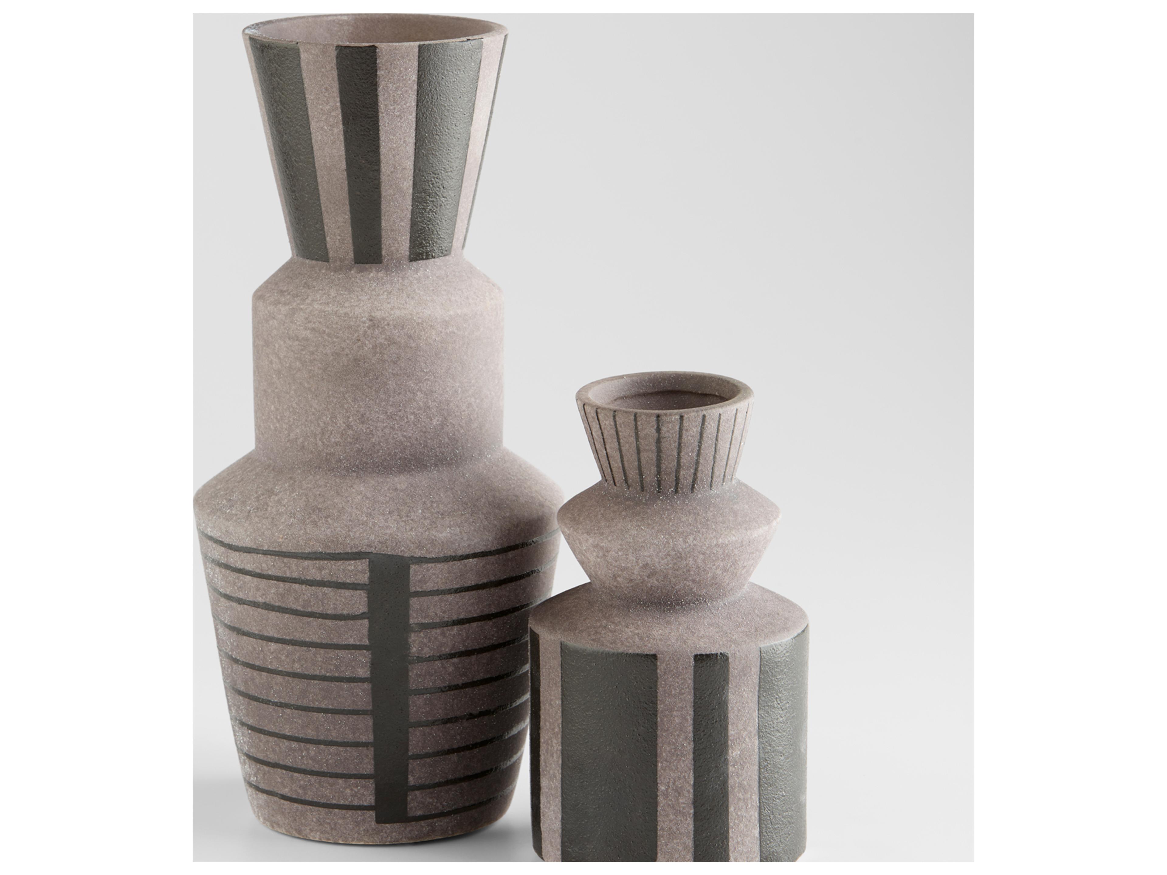 Cyan Design Erebus Grey Vase