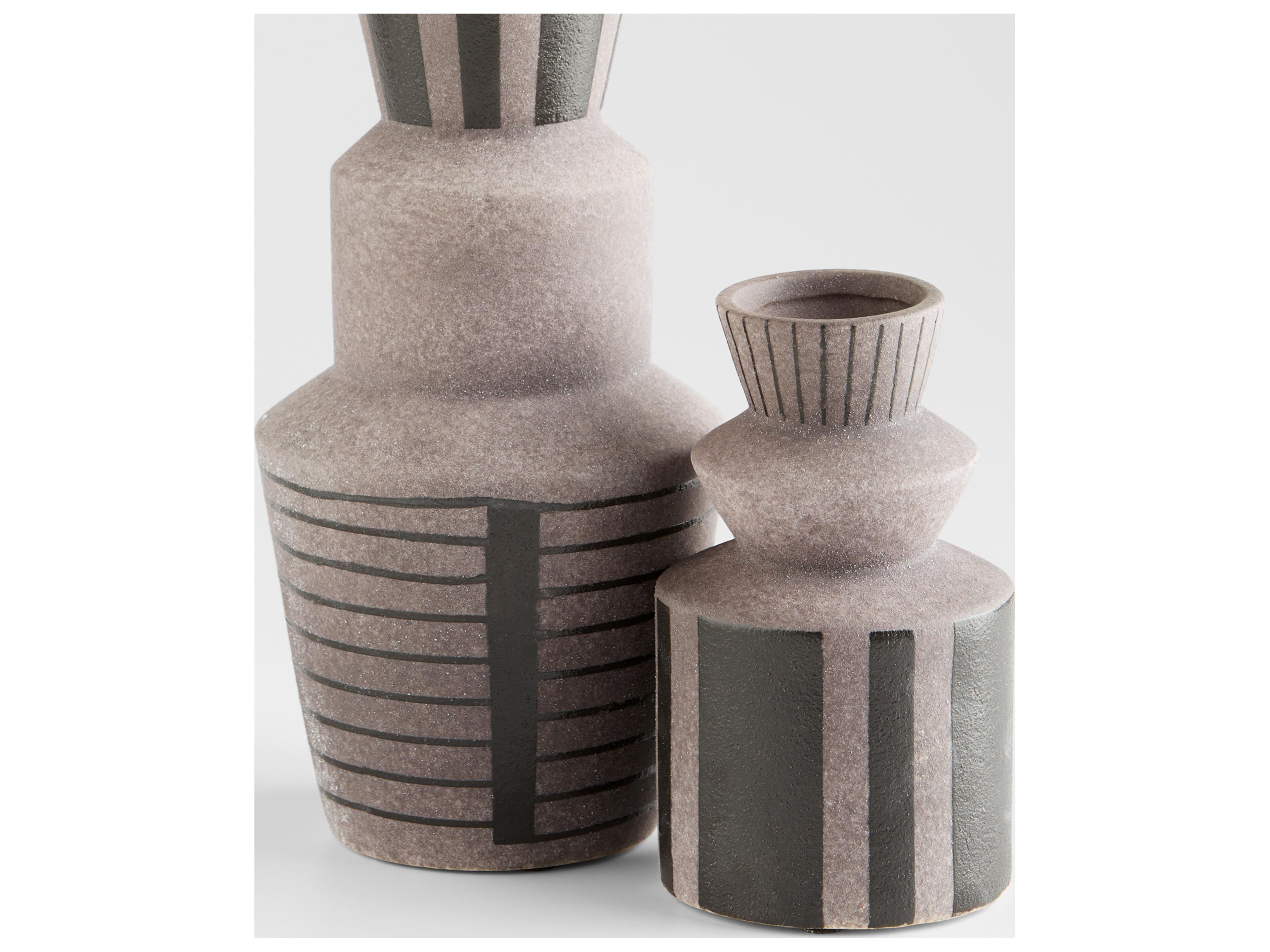 Cyan Design Erebus Grey Vase