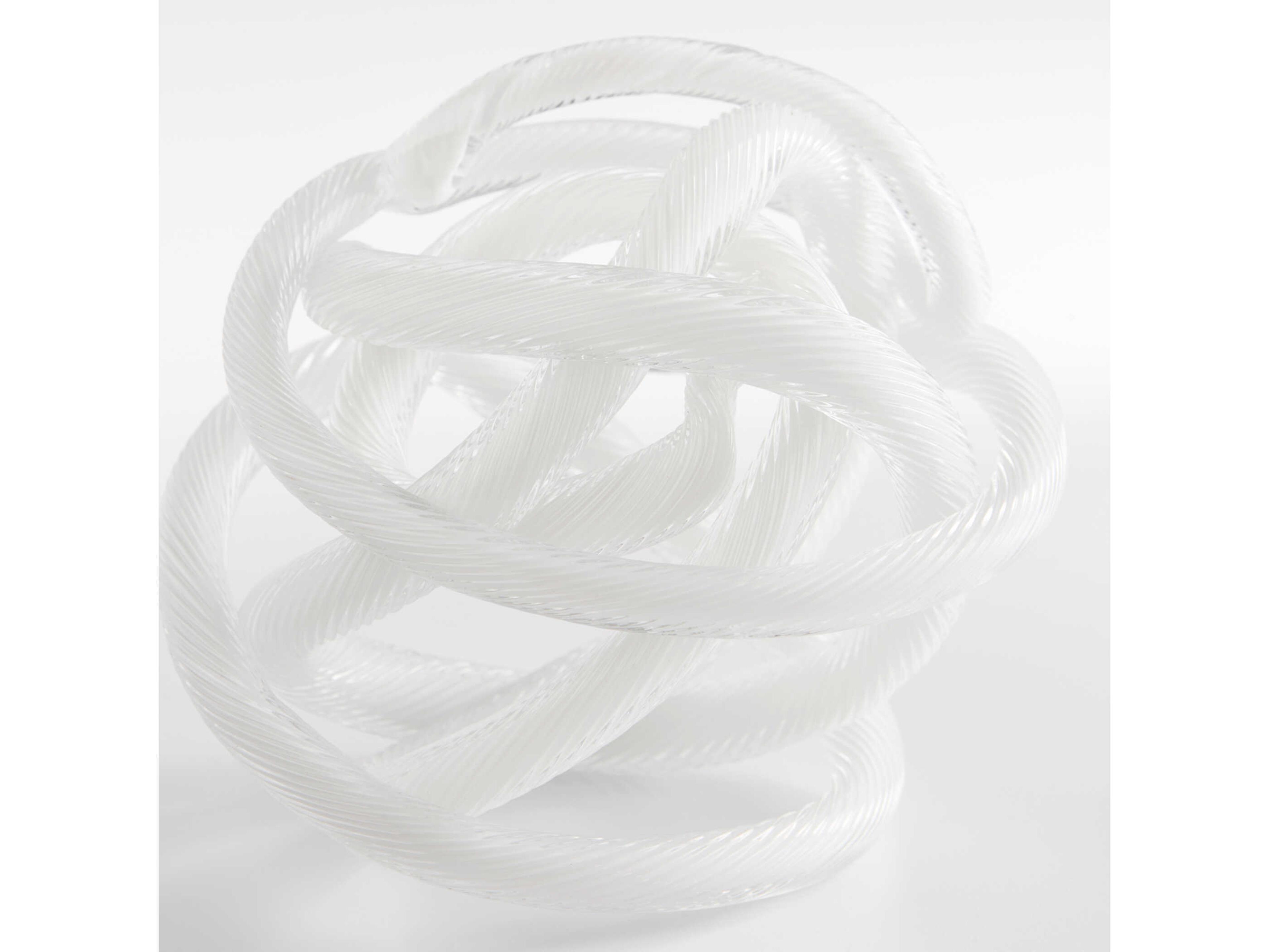 Cyan Design White Interlace Sphere