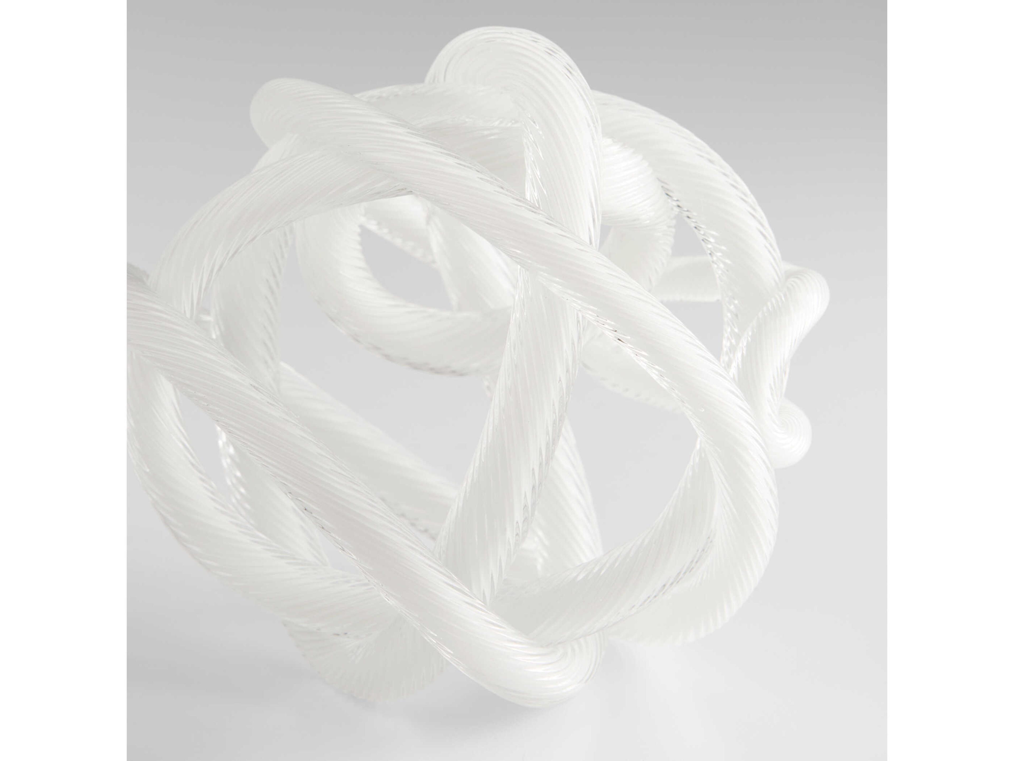 Cyan Design White Interlace Sphere