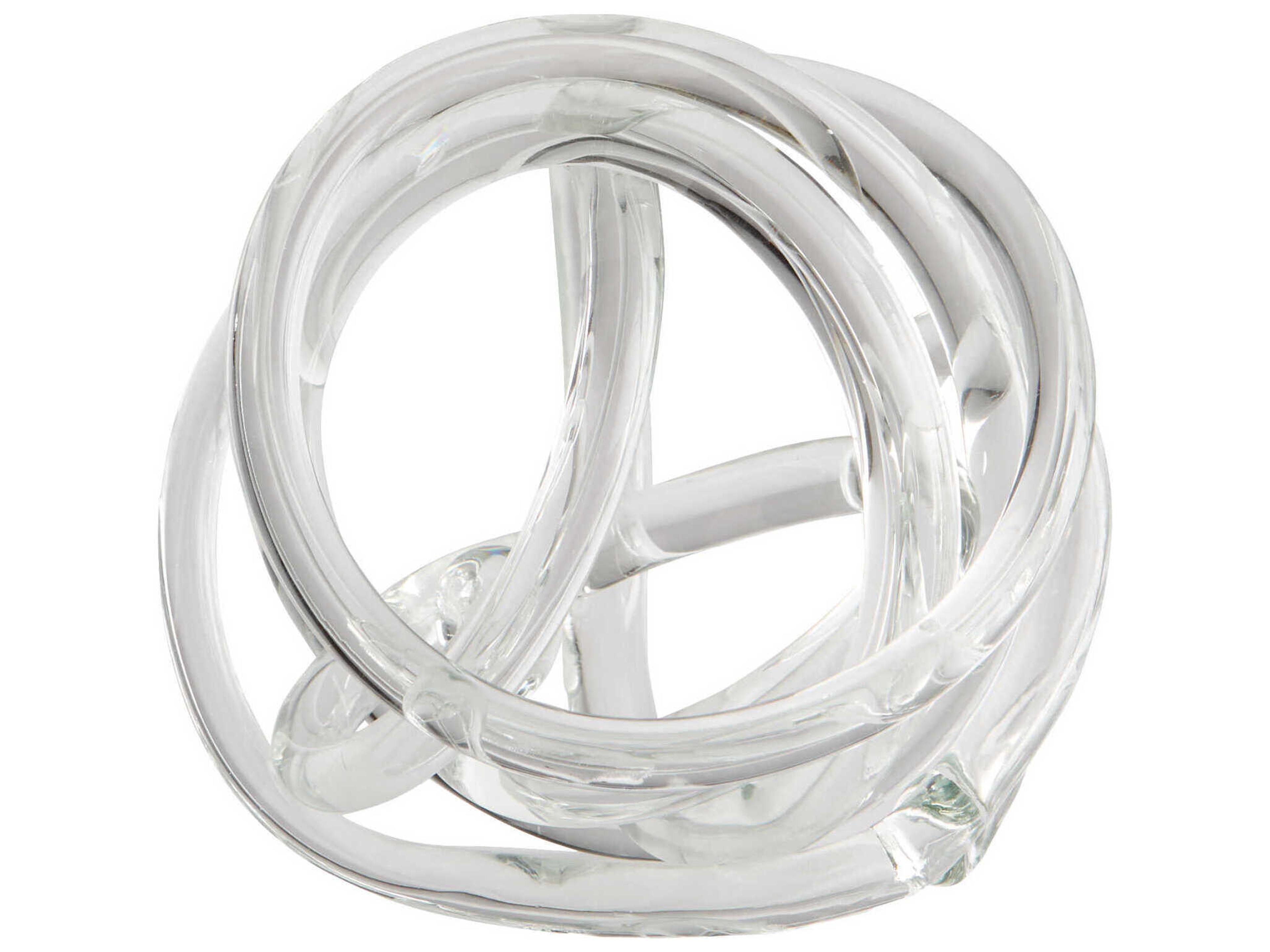 Cyan Design Clear Knotty Sphere