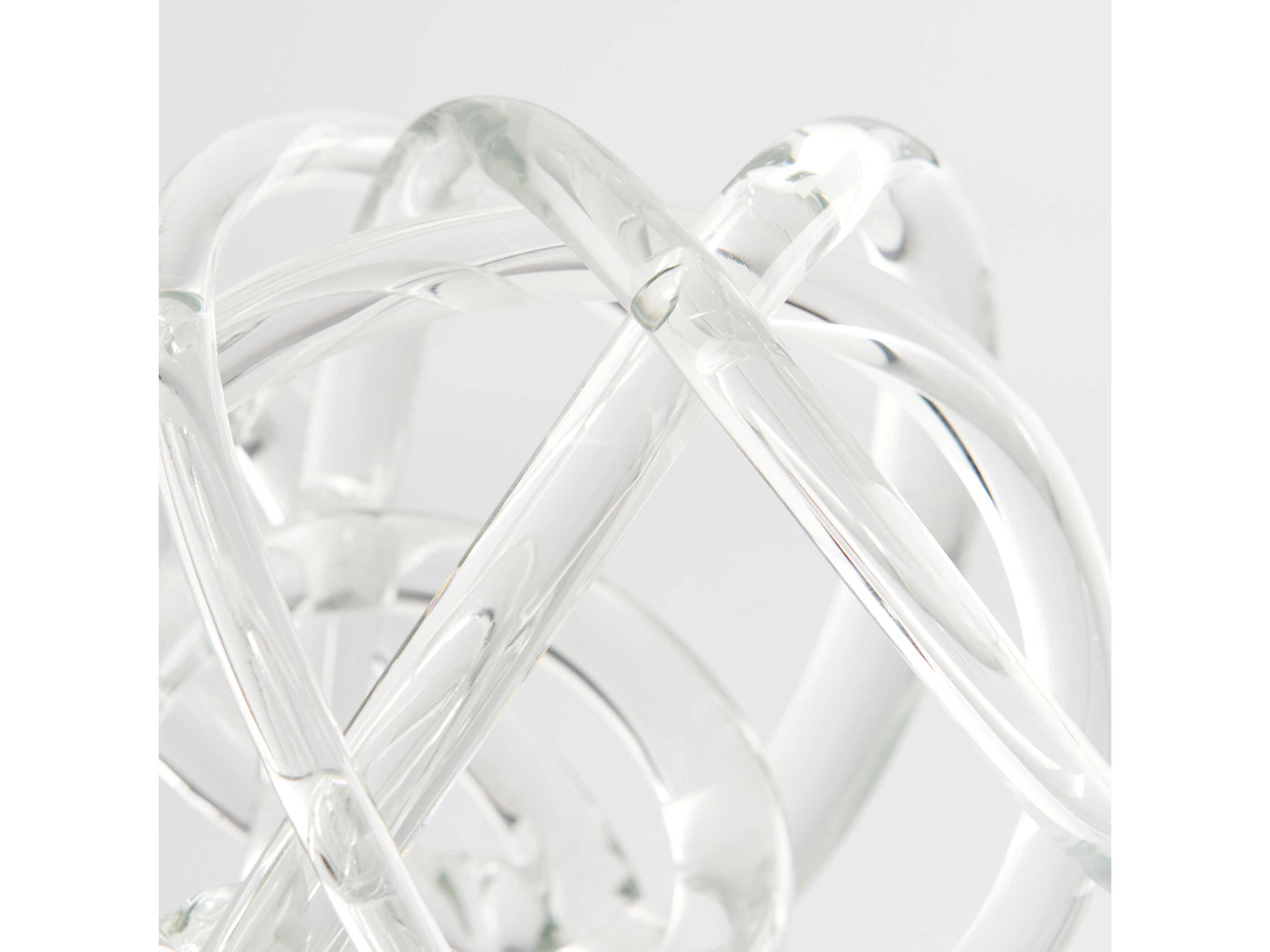 Cyan Design Clear Knotty Sphere