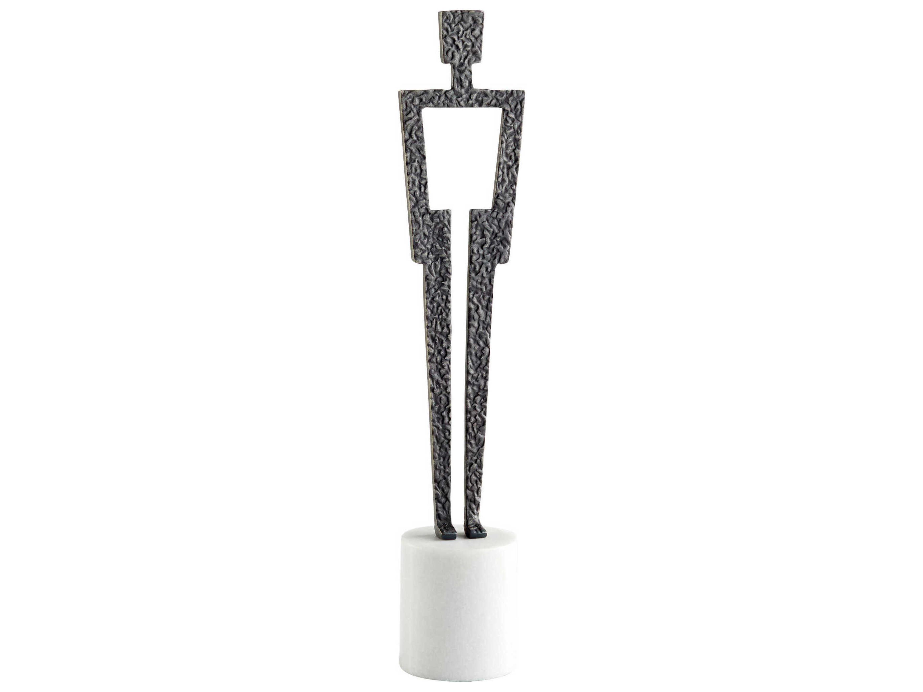 Cyan Design Black White Benedict Sculpture