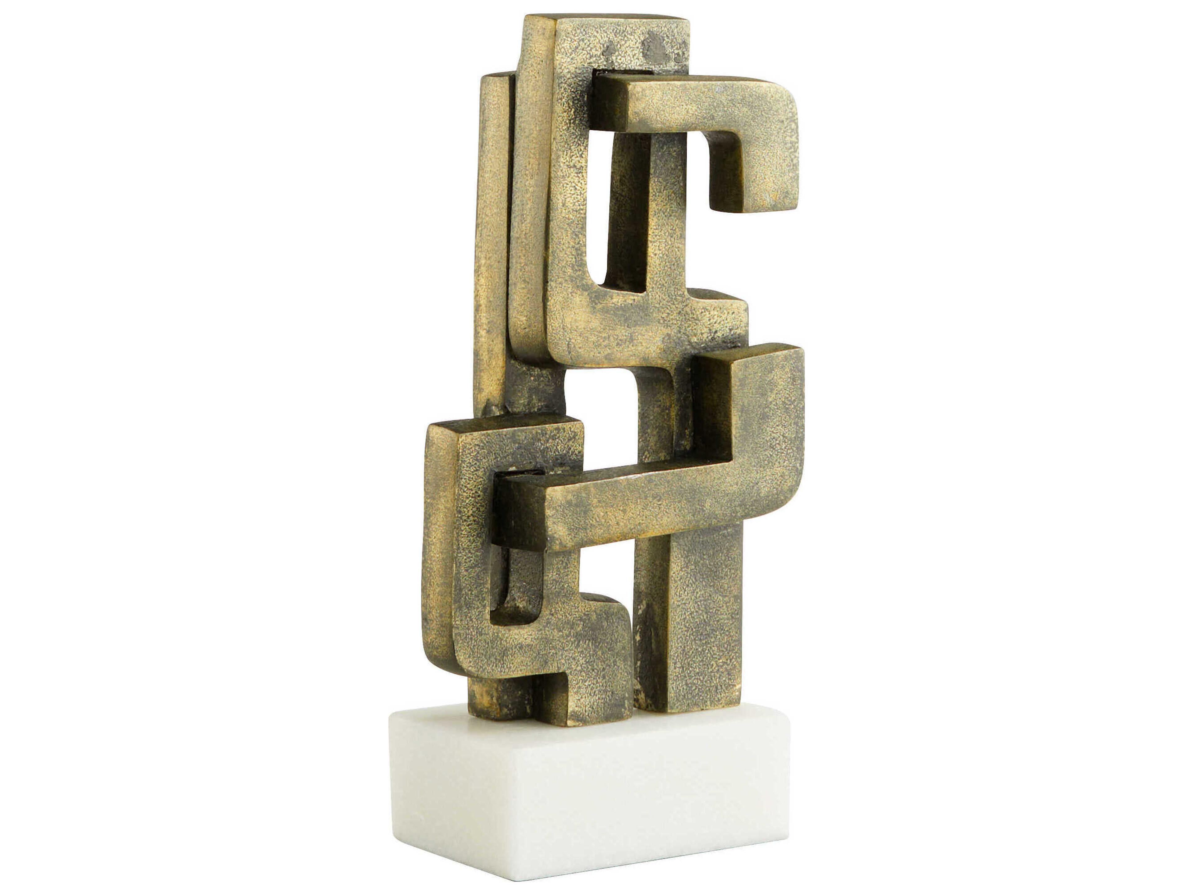 Cyan Design Black White Segovia Sculpture