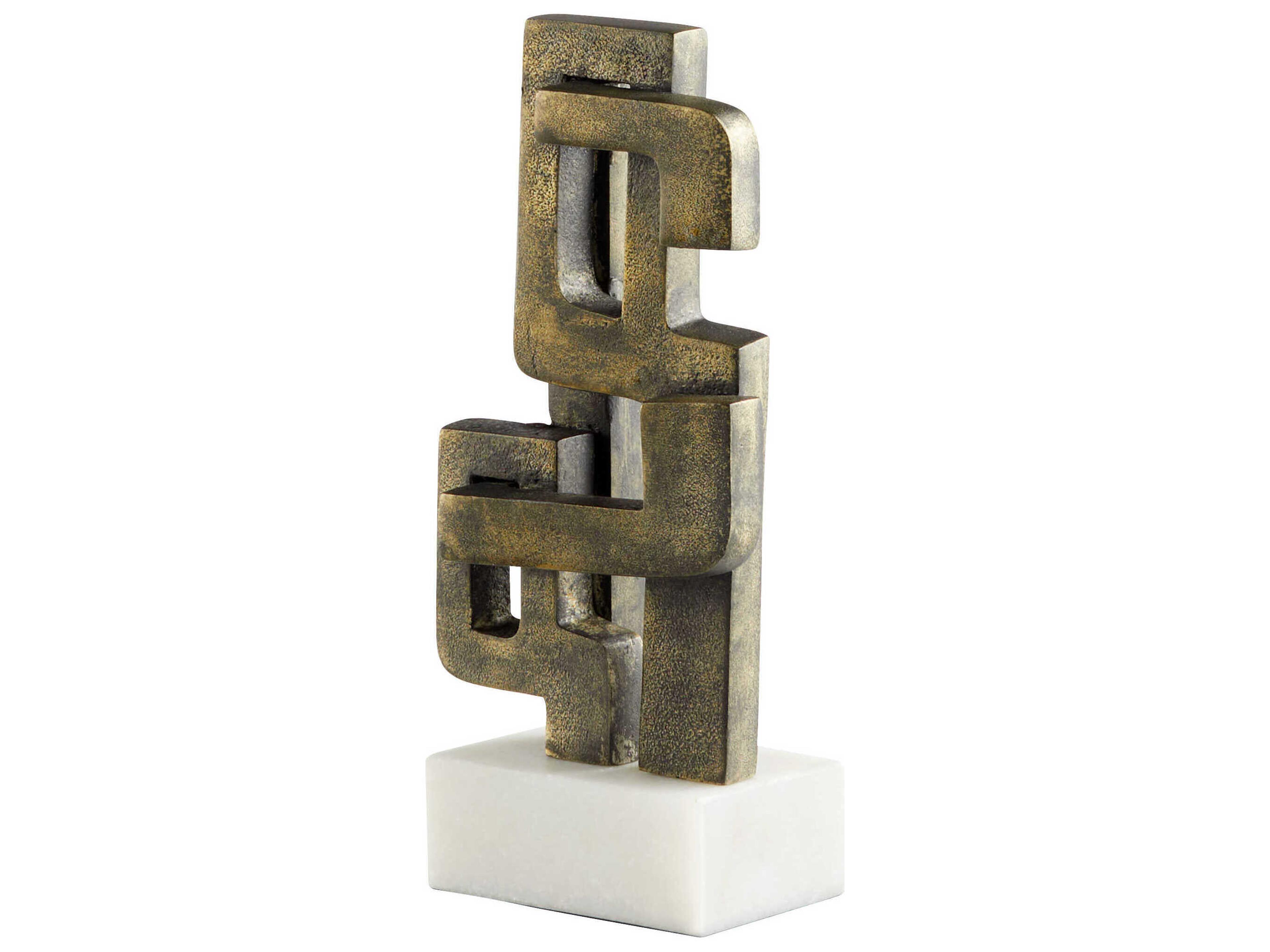 Cyan Design Black White Segovia Sculpture