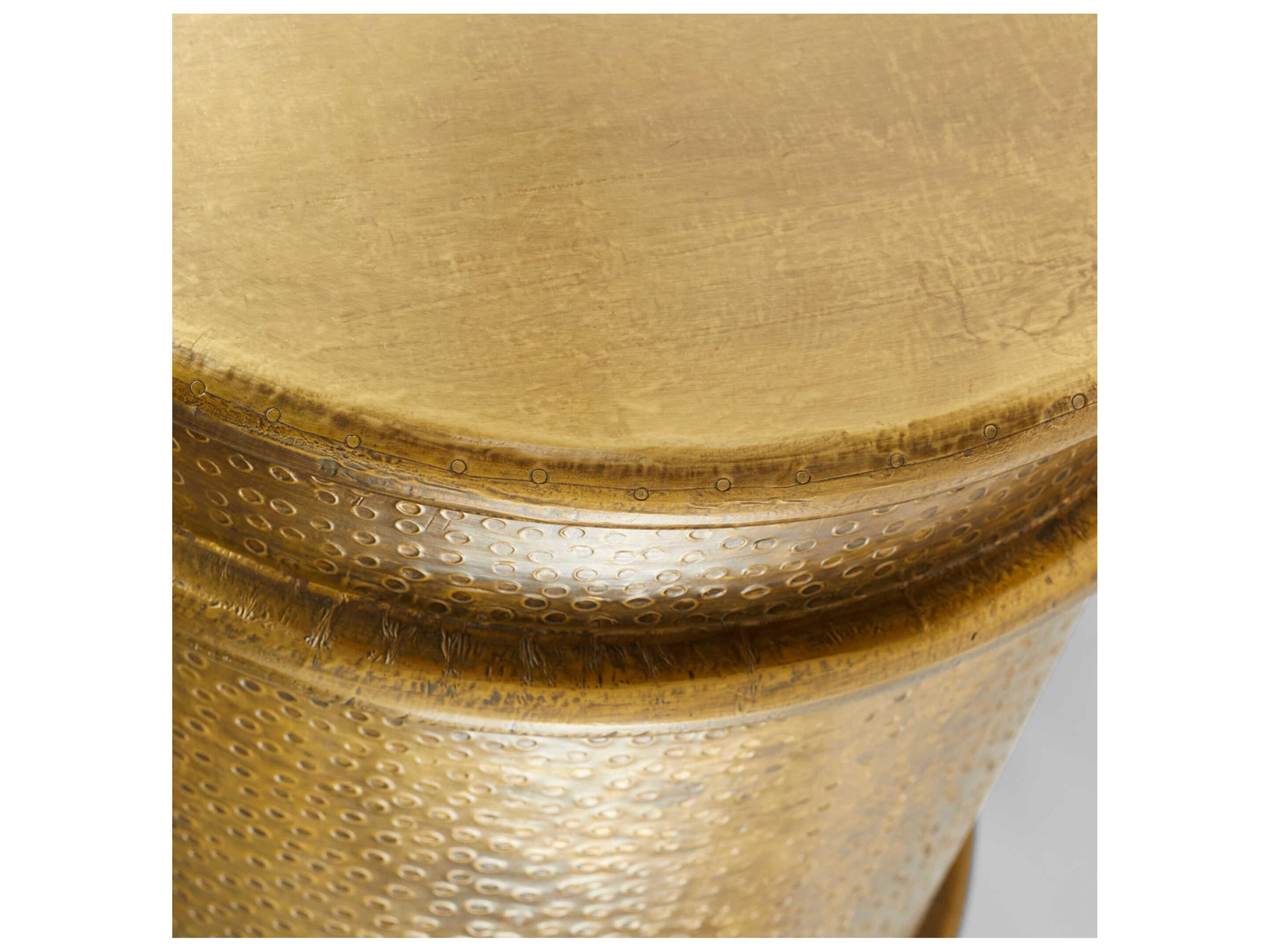 Cyan Design Gavel Round Wood End Table