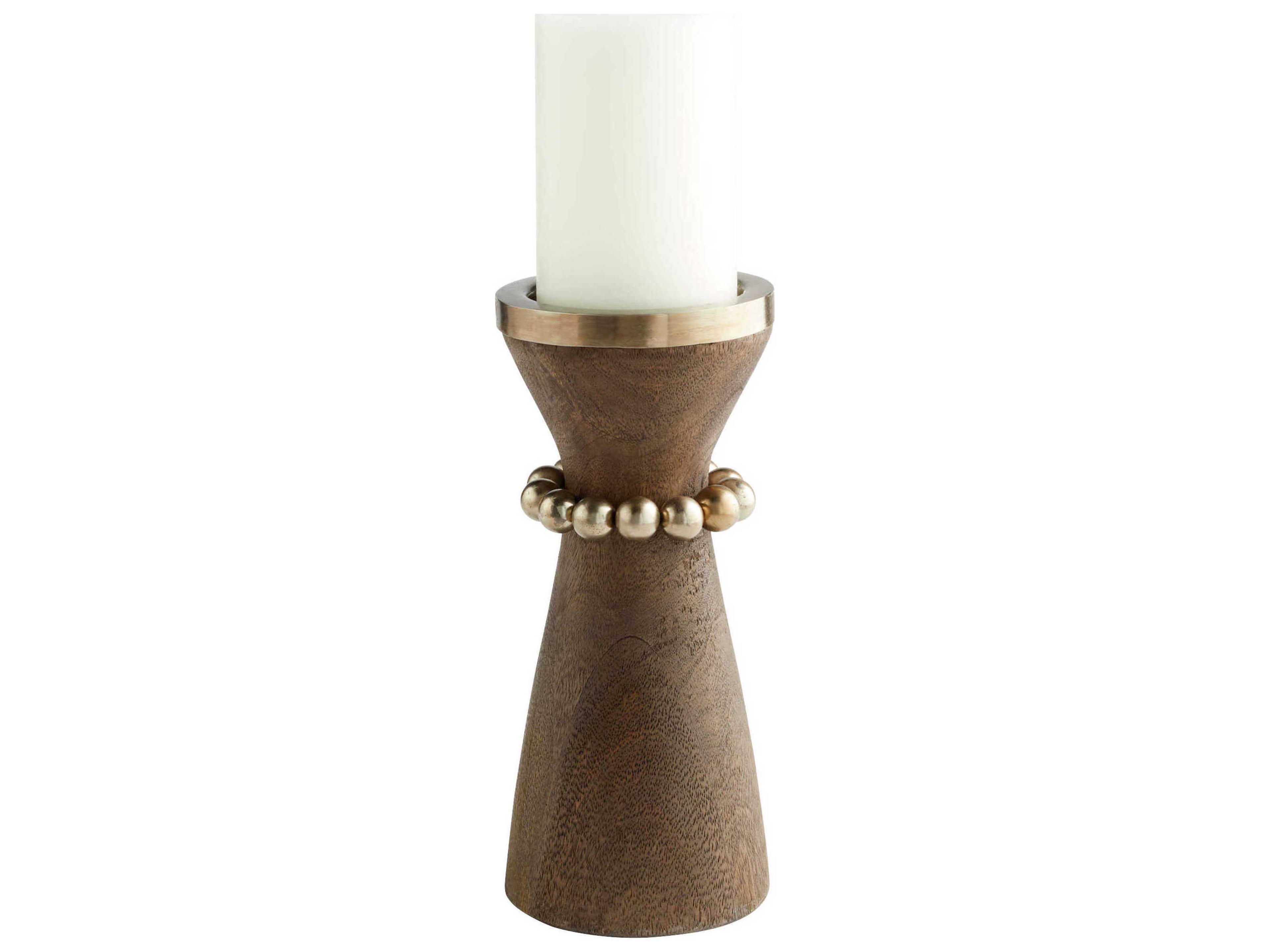 Cyan Design Antique Silver Parvati Candleholder