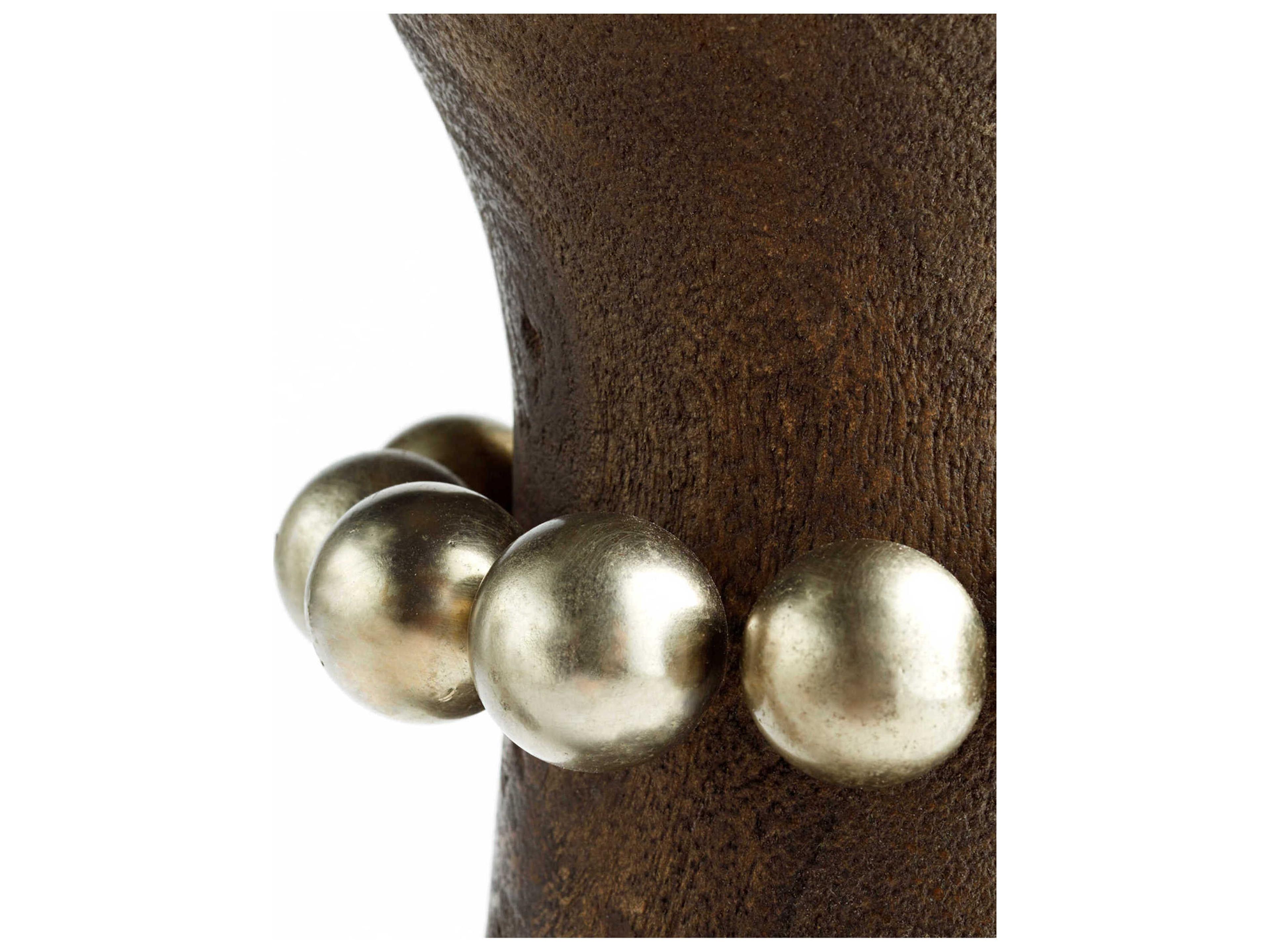 Cyan Design Antique Silver Parvati Candleholder