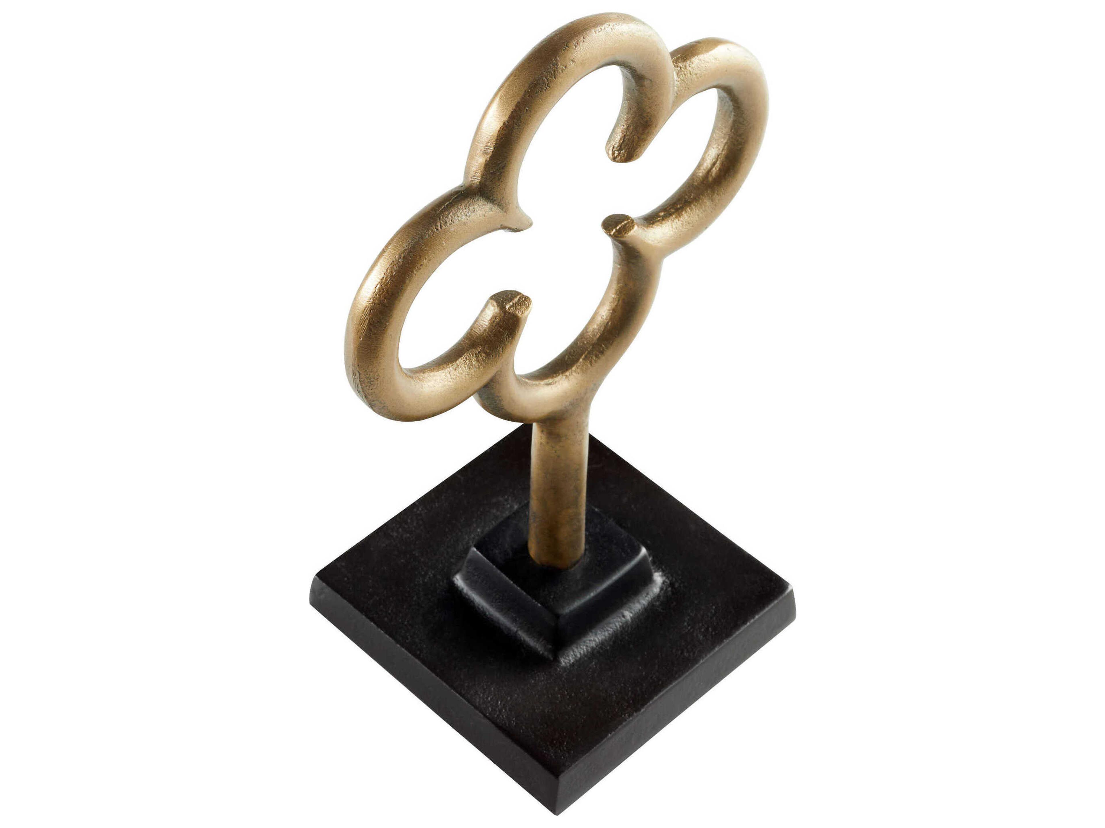 Cyan Design Antique Brass Folium Sculpture