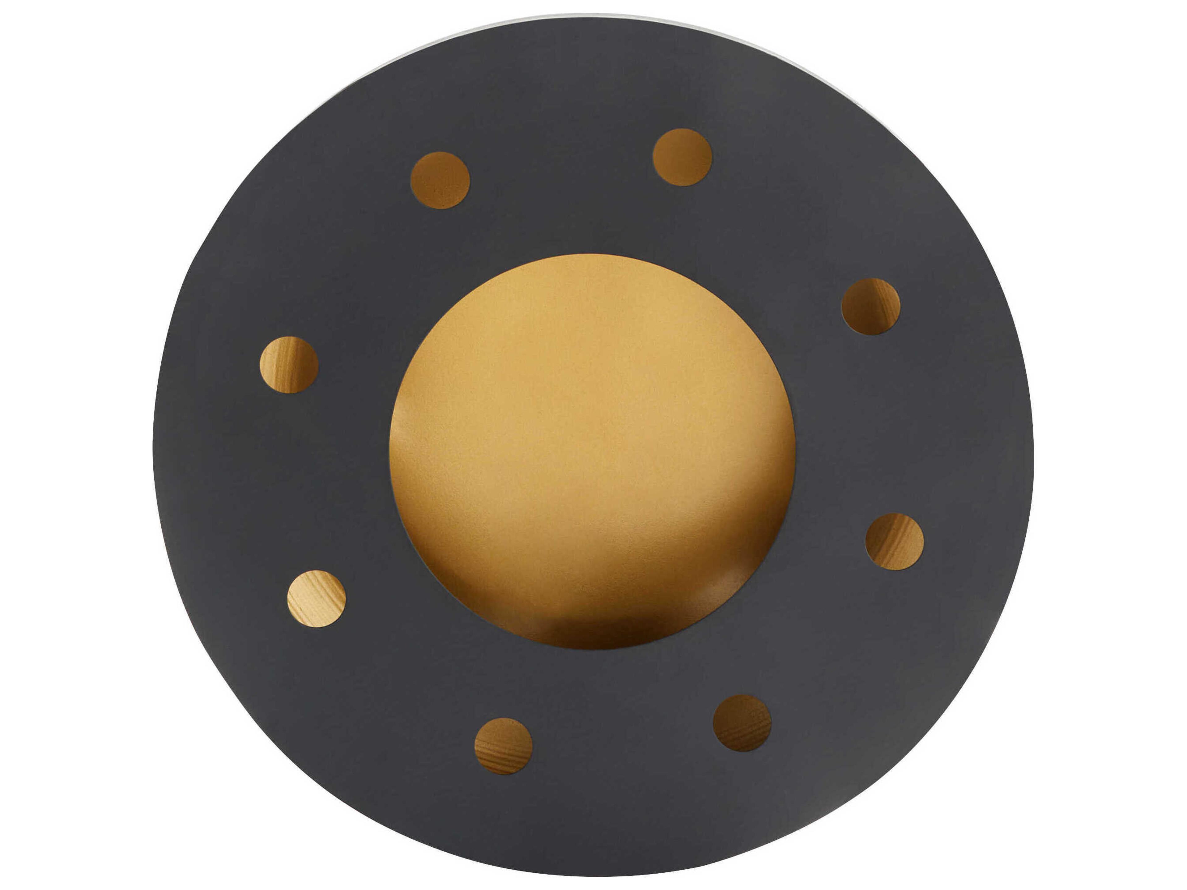 Cyan Design Matte Black Naktis Decorative Bowl