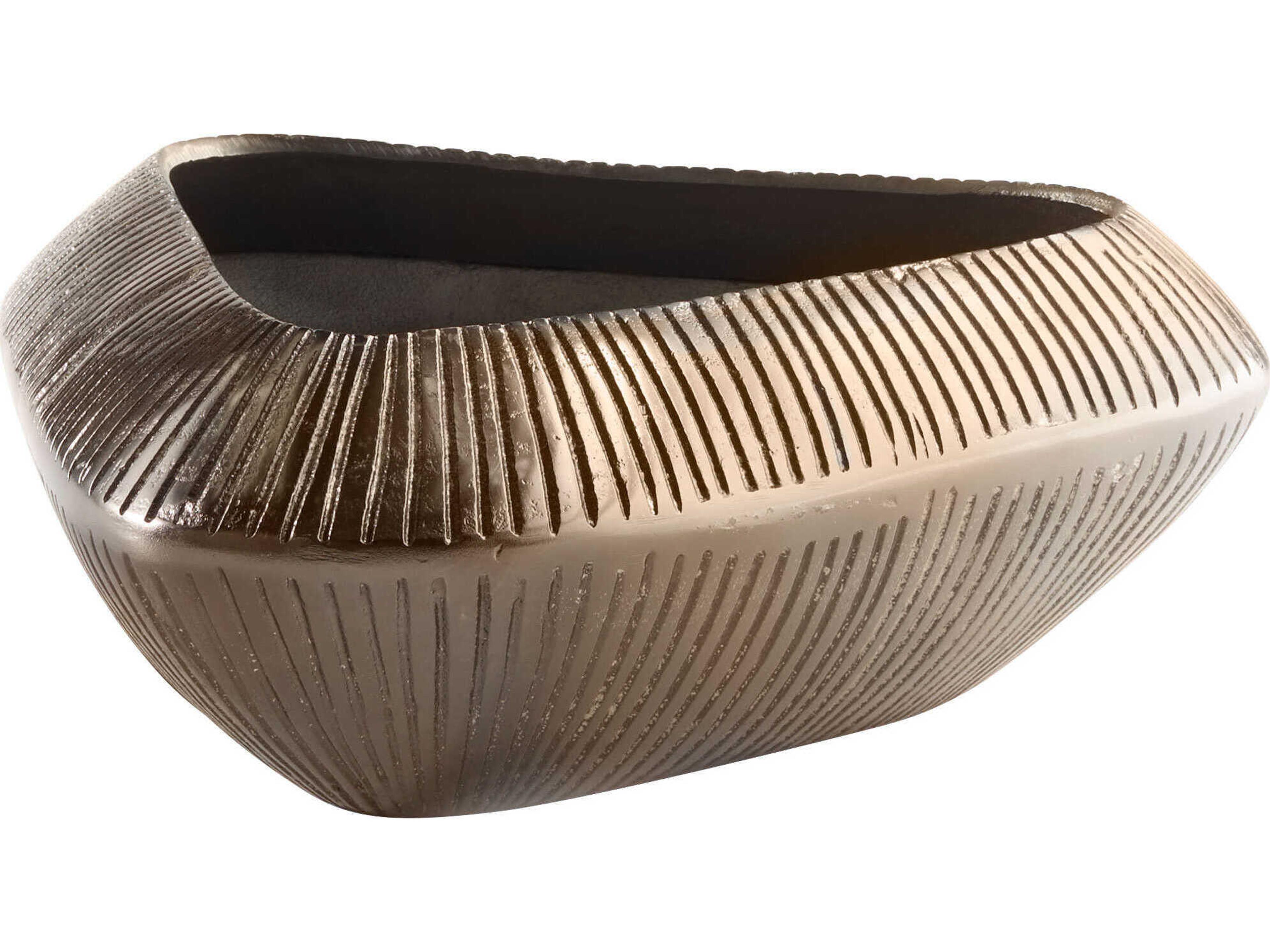 Cyan Design Antique Bronze Prism Decorative Bowl