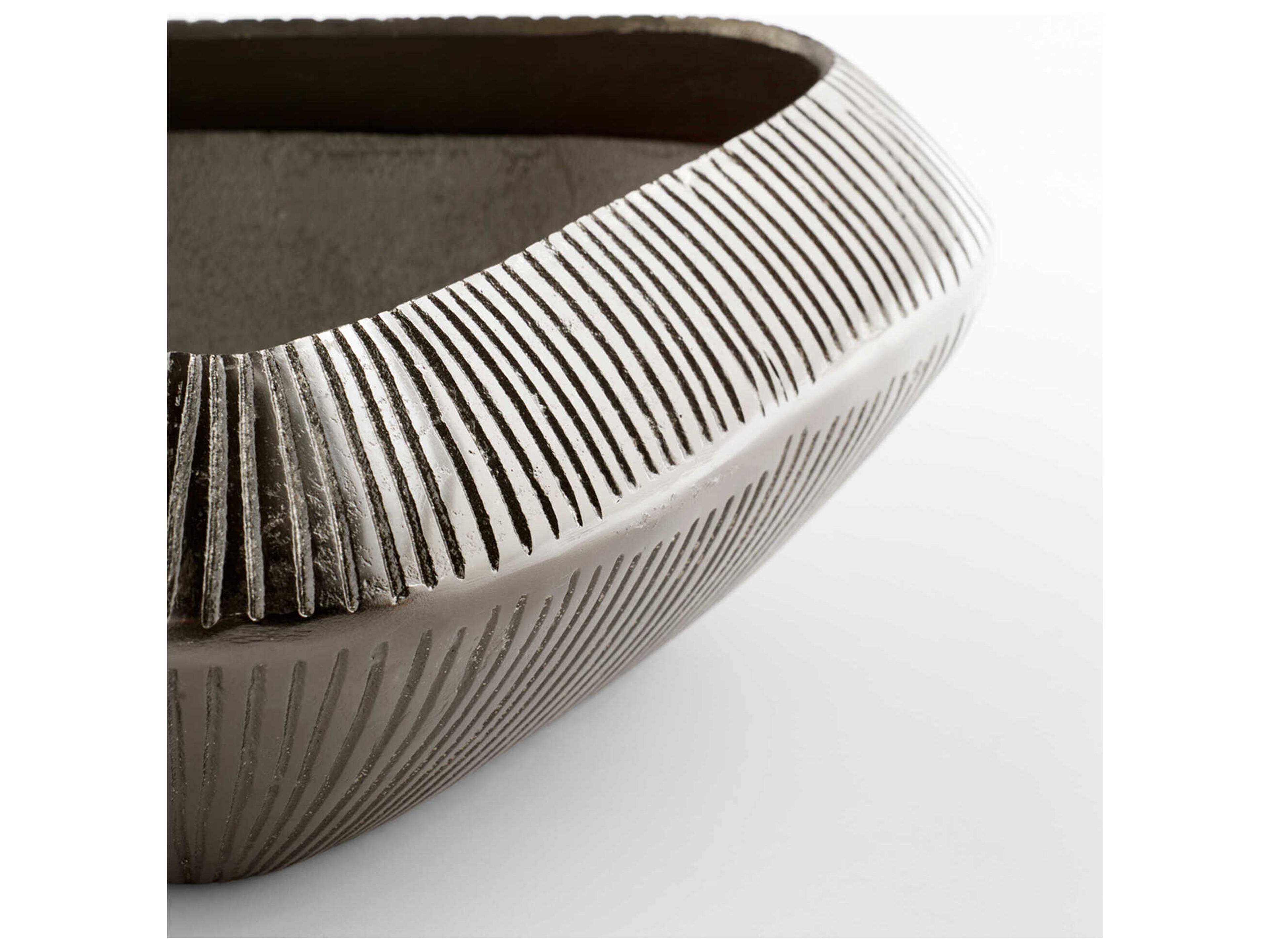 Cyan Design Antique Bronze Prism Decorative Bowl