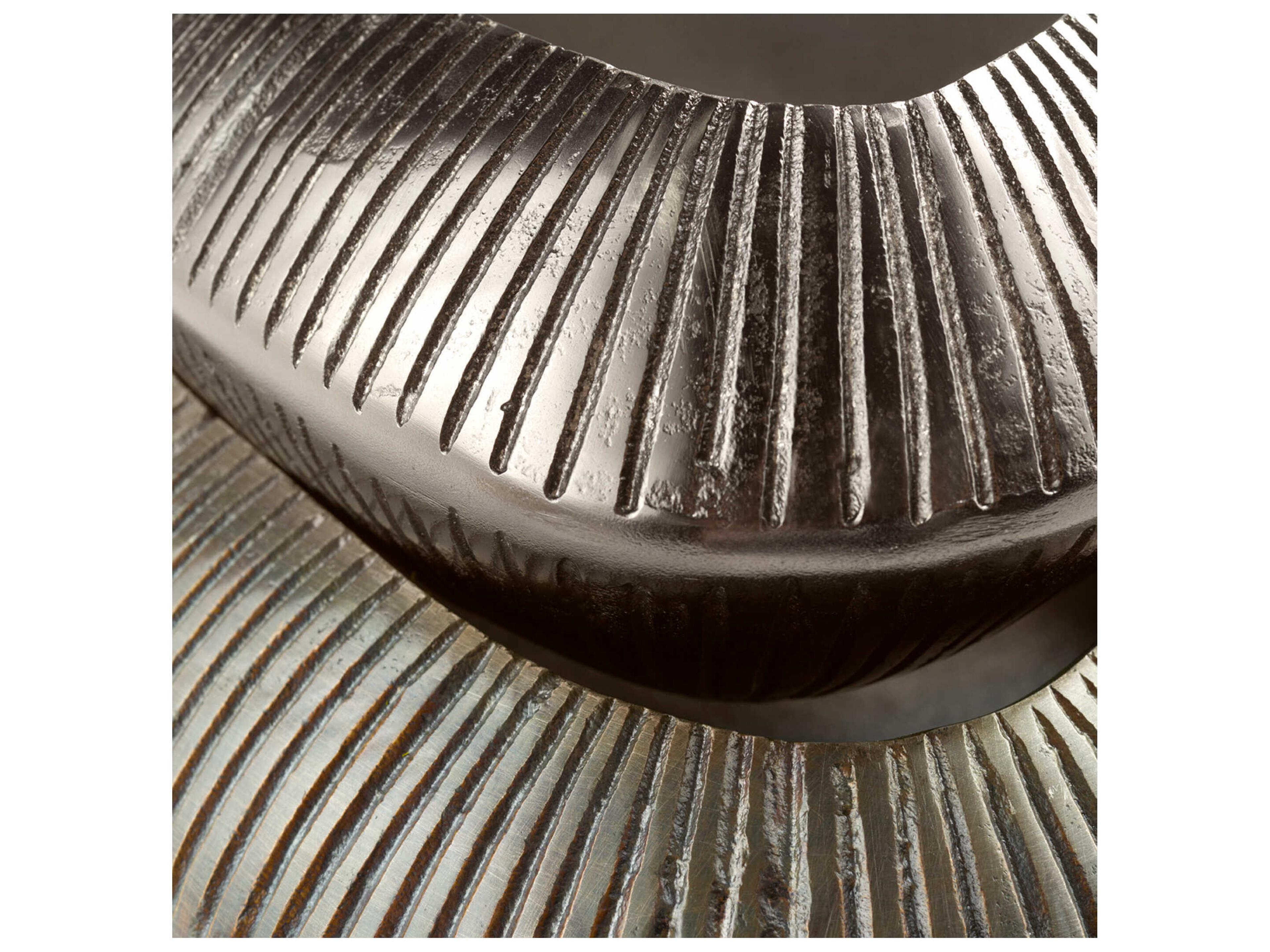 Cyan Design Antique Bronze Prism Decorative Bowl