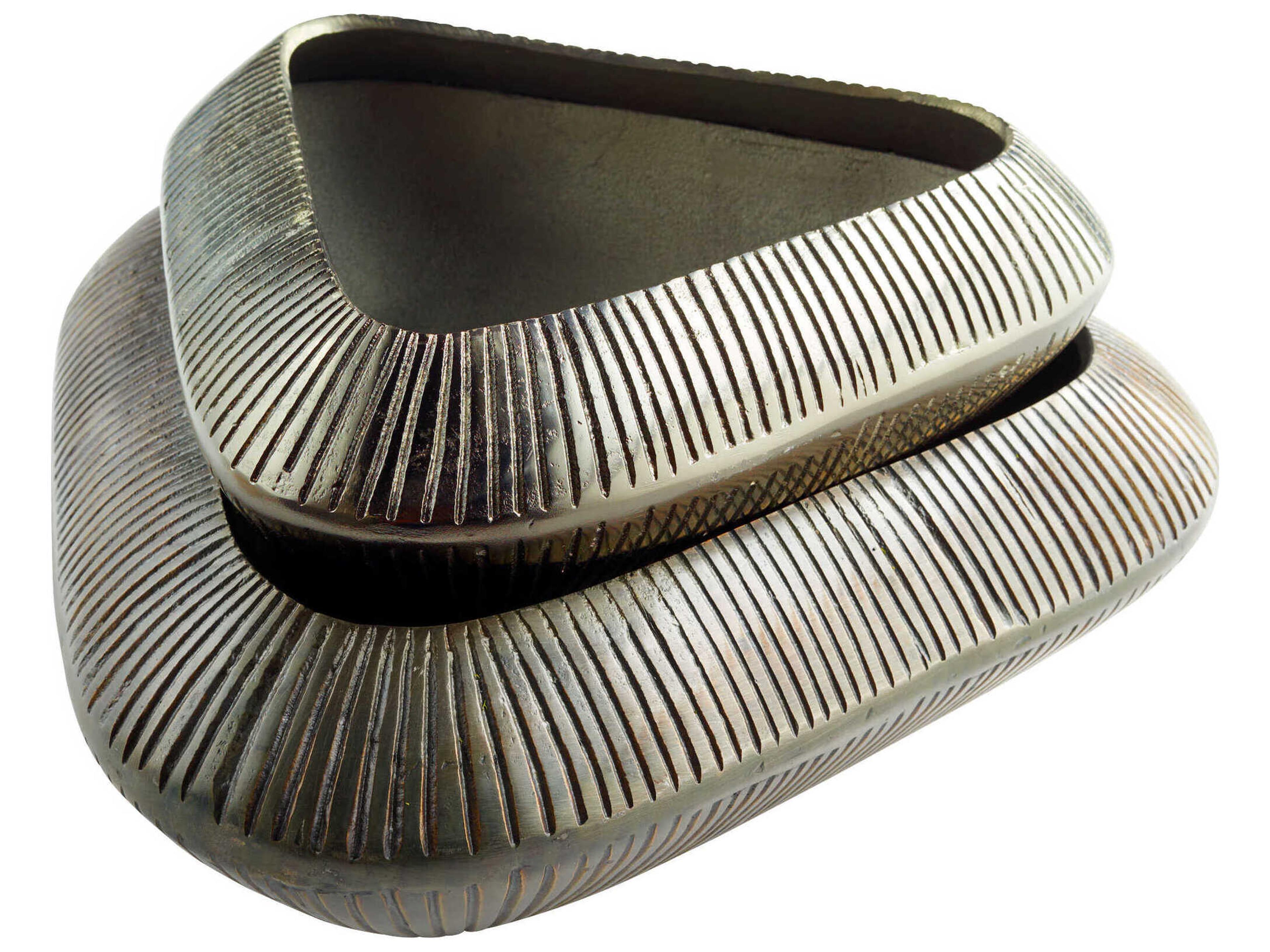 Cyan Design Antique Bronze Prism Decorative Bowl